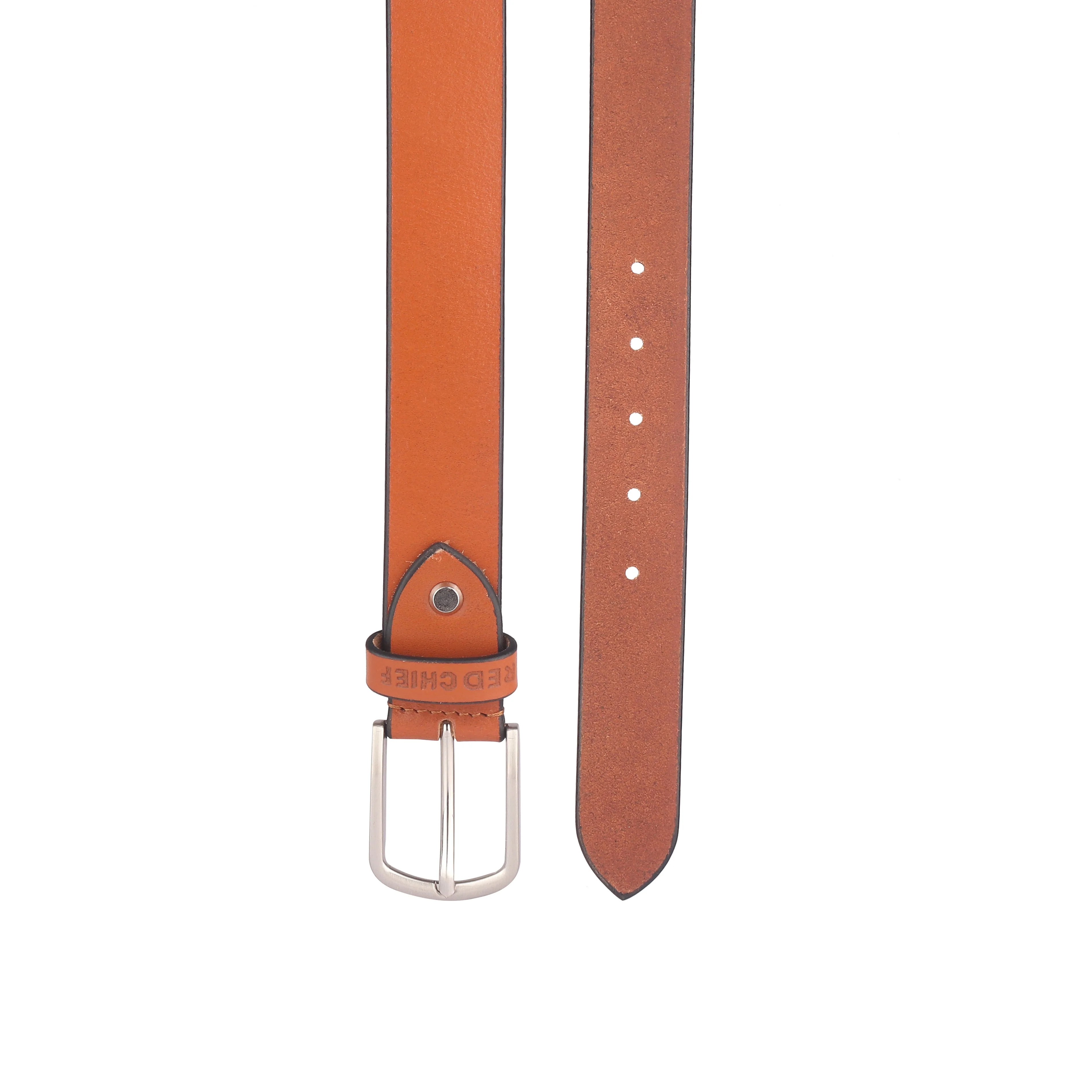 Red Chief Tan Belt for Men A80238 006 - Image 6