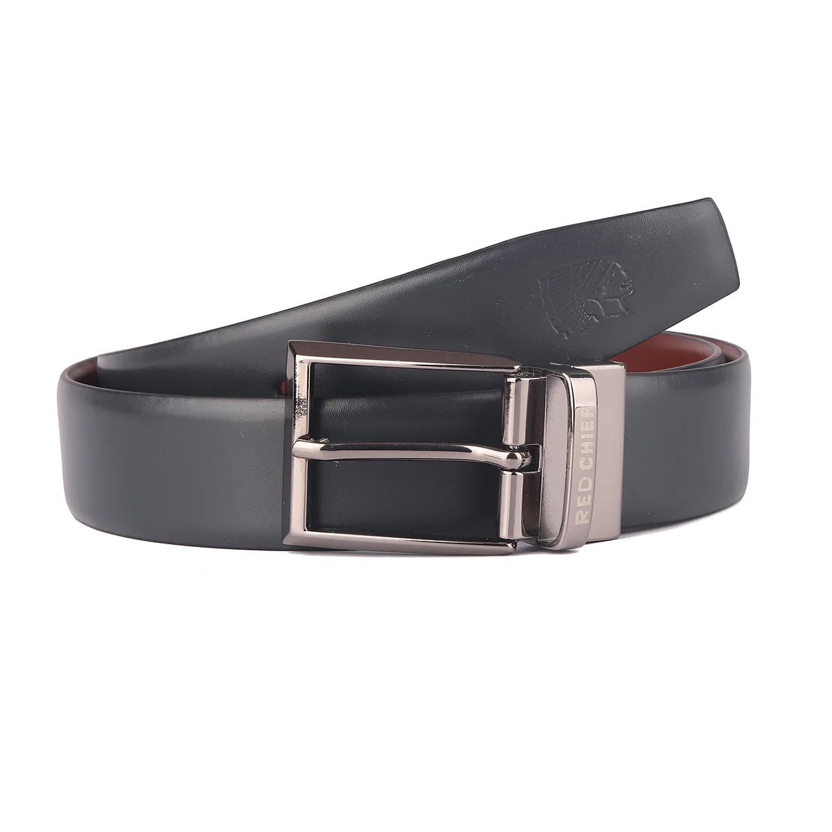 Red Chief Navy Tan Belt for Men A80383 1206 - Image 2
