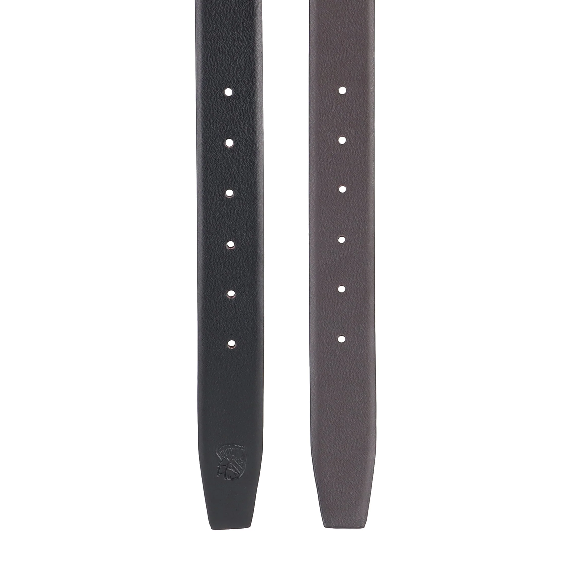 Red Chief Black/Brown Belt for Men A80406 117 - Image 4