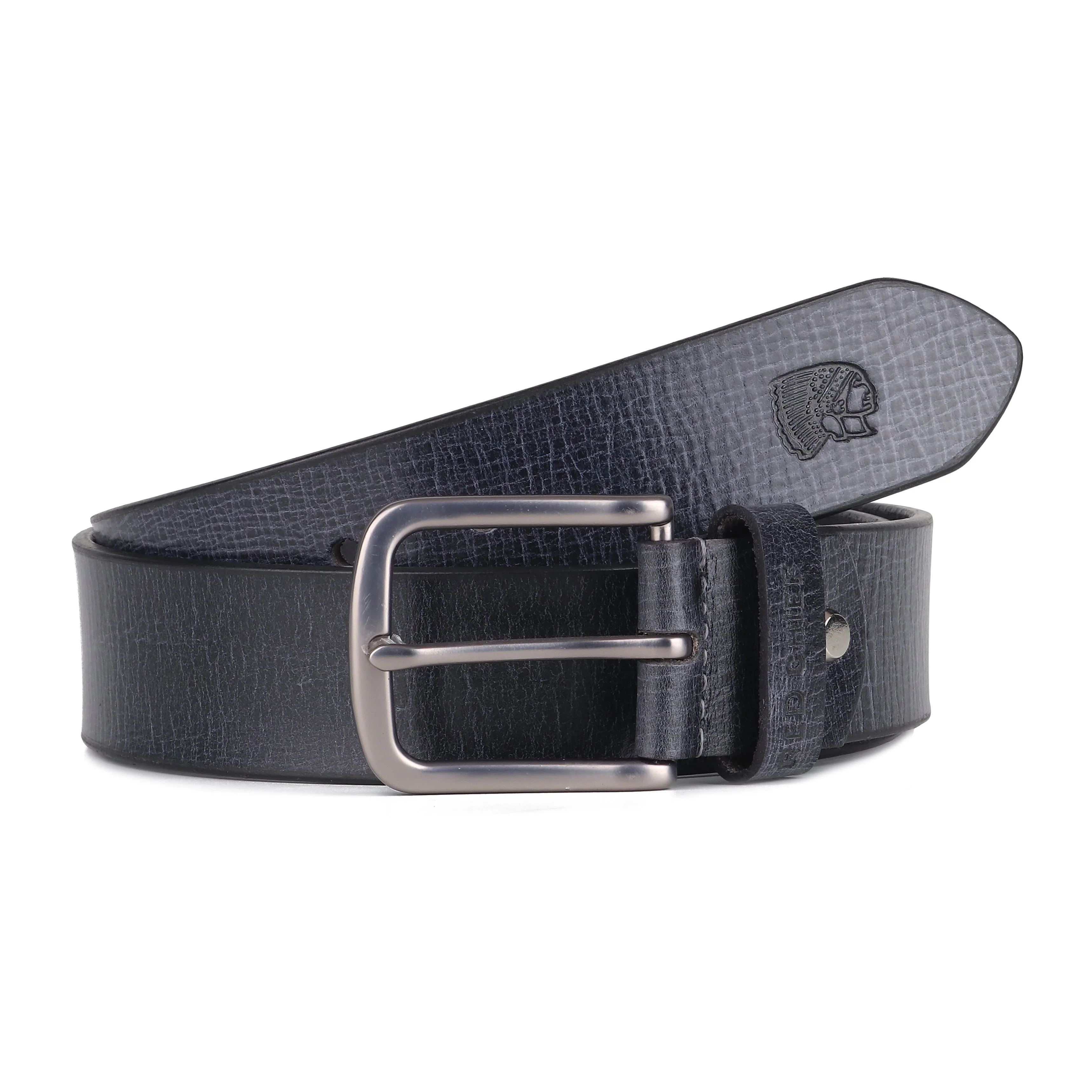Red Chief Grey Belt for Men A80413 005 - Image 2