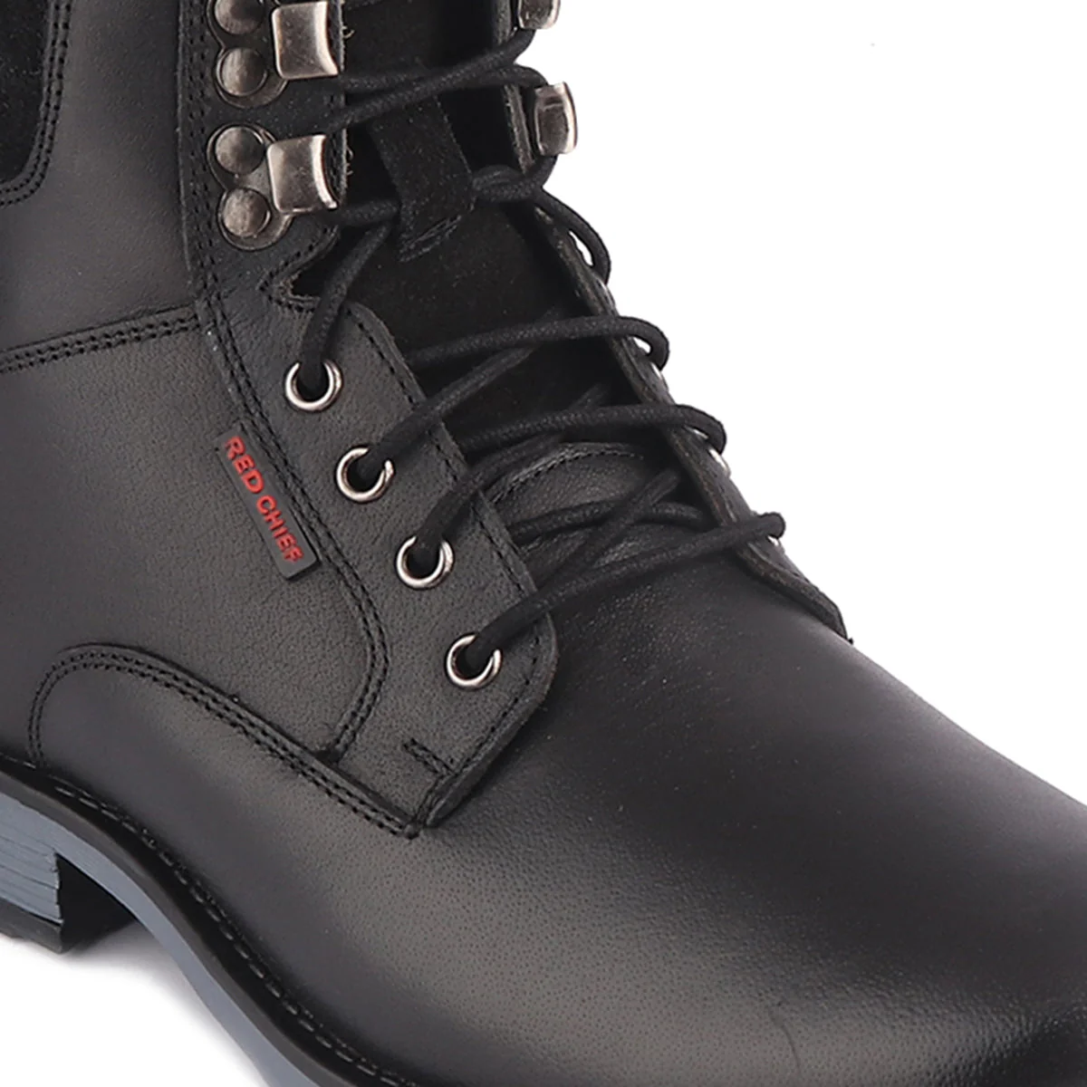 Red Chief Black Casual Boot for Men RC3770 001 - Image 7