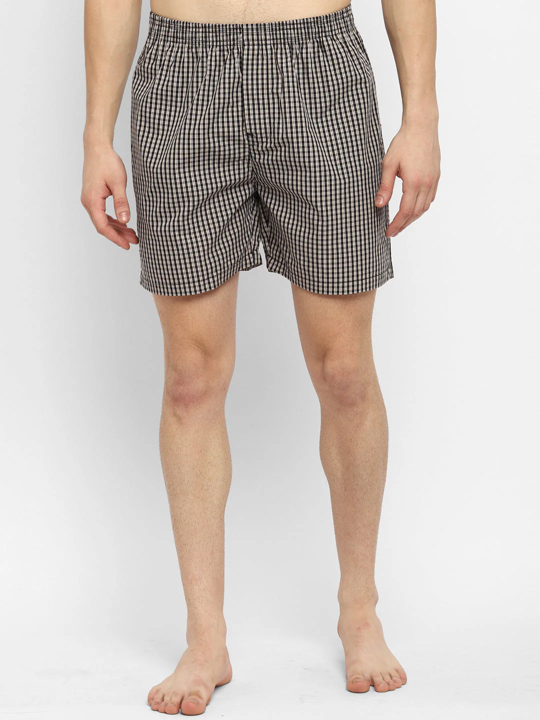 Red Chief Black/Grey Boxer for Men B20010 104 - Image 4