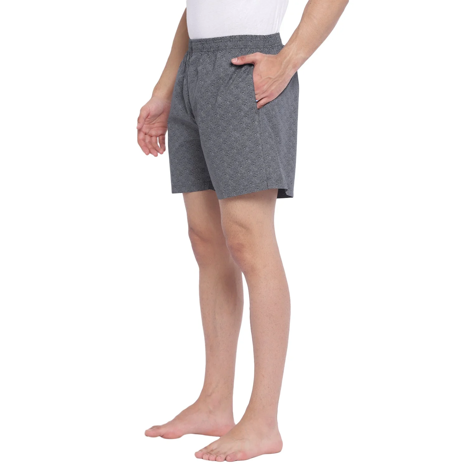 Red Chief Grey Boxer for Men B20012 005 - Image 9