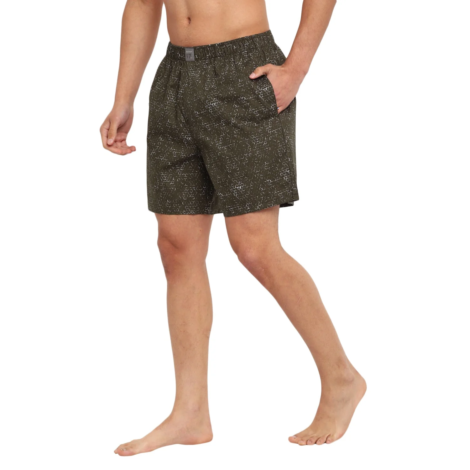 Red Chief Olive Boxer for Men B20014 124 - Image 13