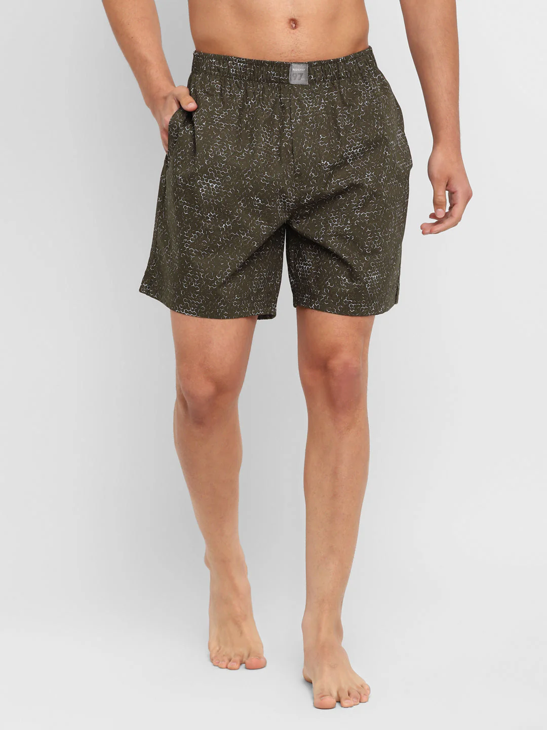 Red Chief Olive Boxer for Men B20014 124 - Image 8