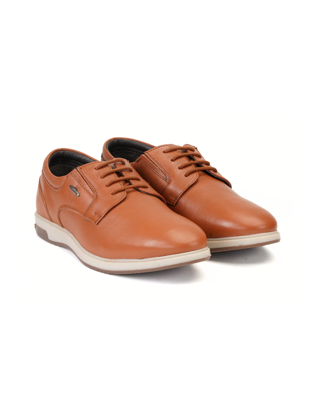Red Chief Tan Derby Casual Shoes For Men RC2210 006 - Image 4