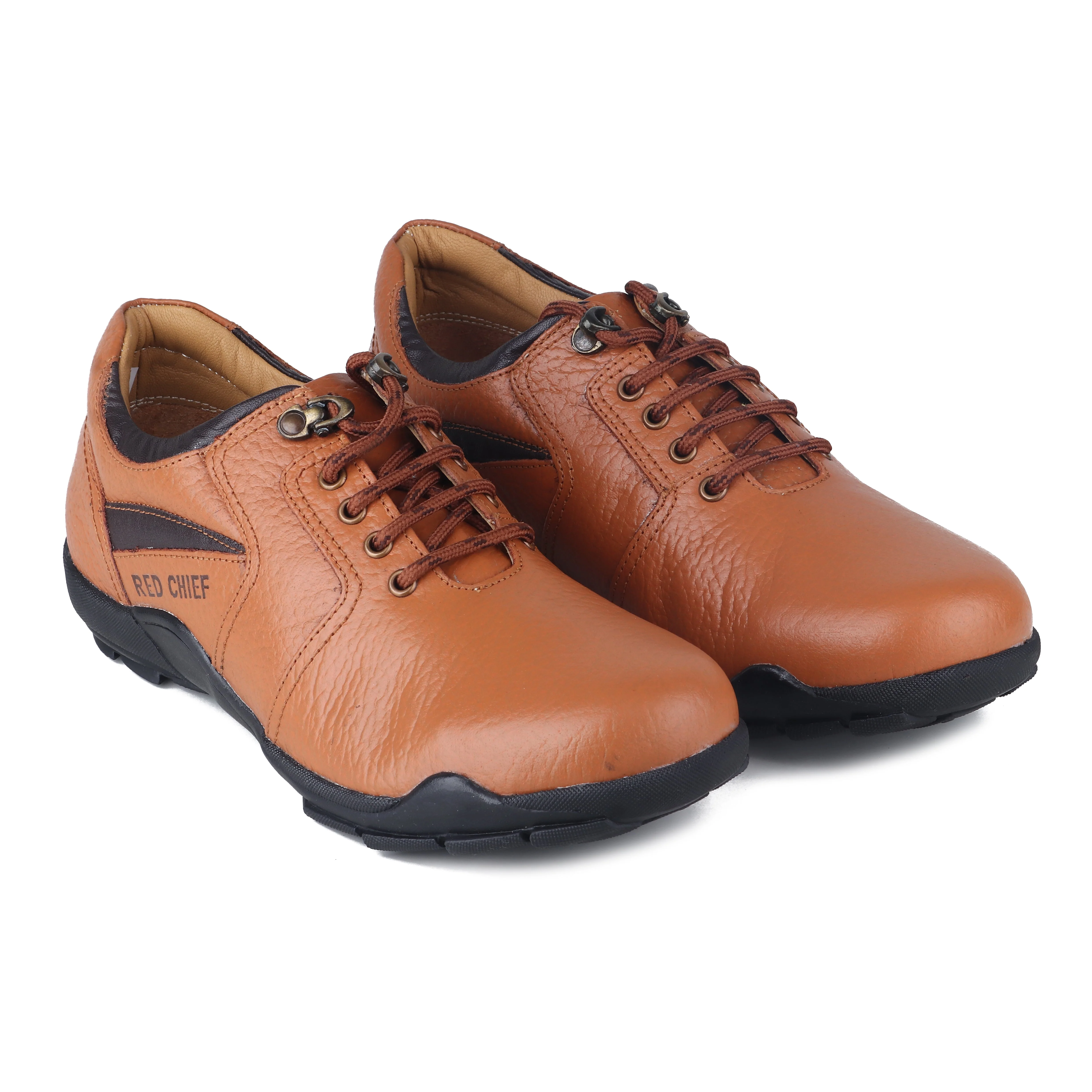 Red Chief Elephant Tan Casual Shoes for Men RC3430 107 - Image 4