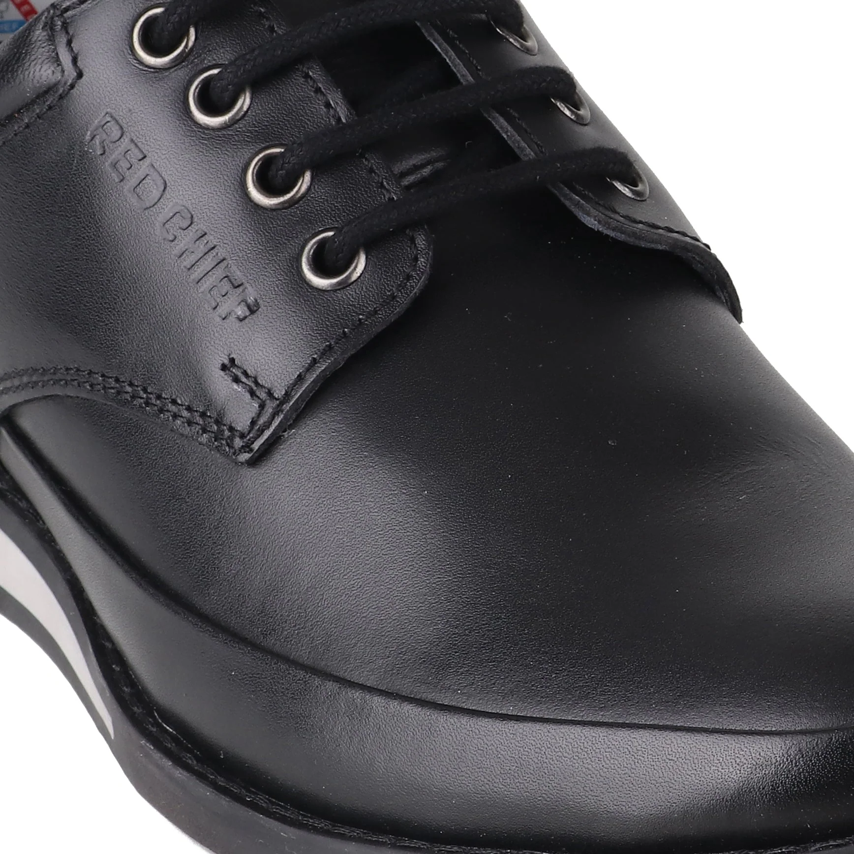 Red Chief Black Formal Shoes for Men RC3485 001 - Image 7