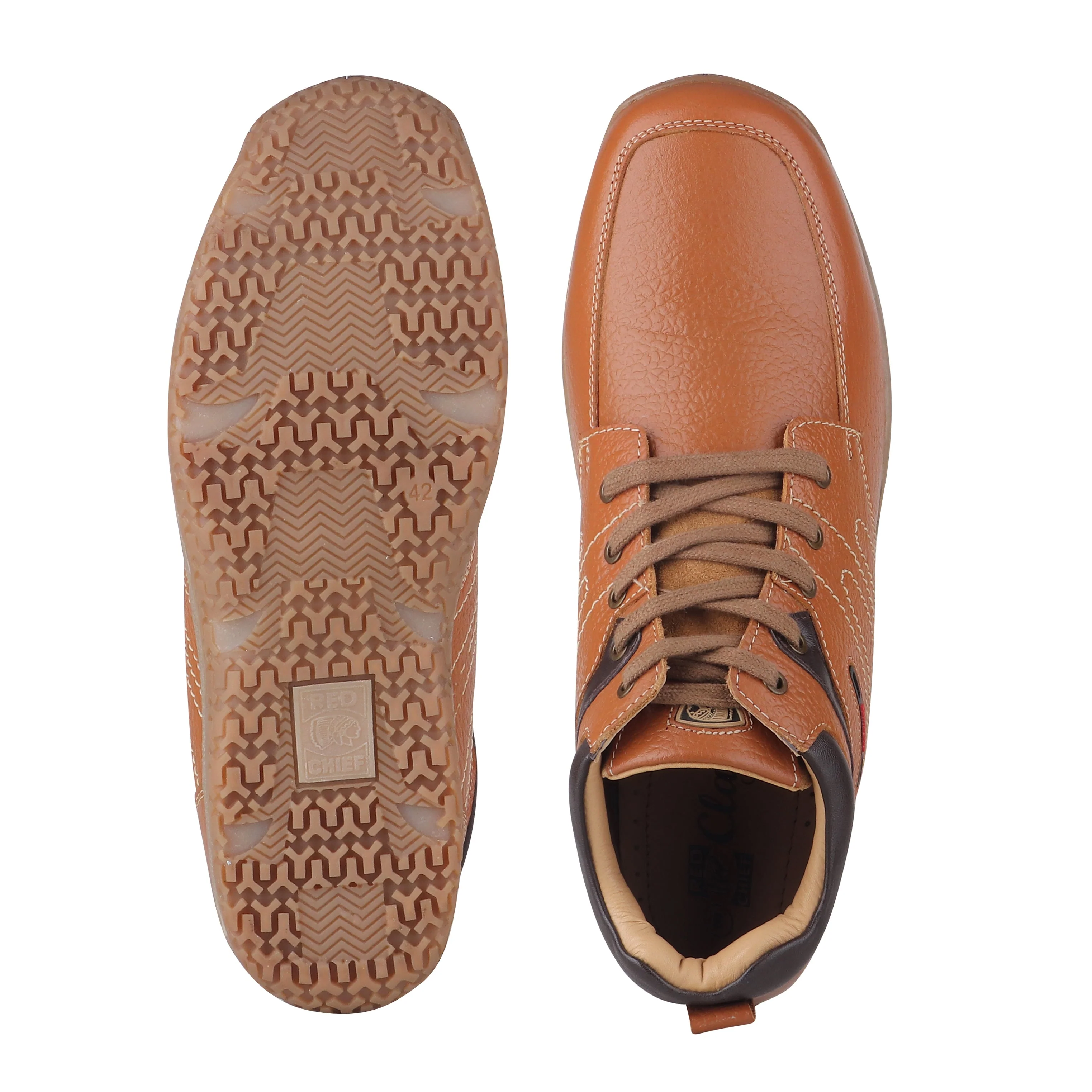 Red Chief Elephant Tan Casual Shoes for Men RC3519 107 - Image 8