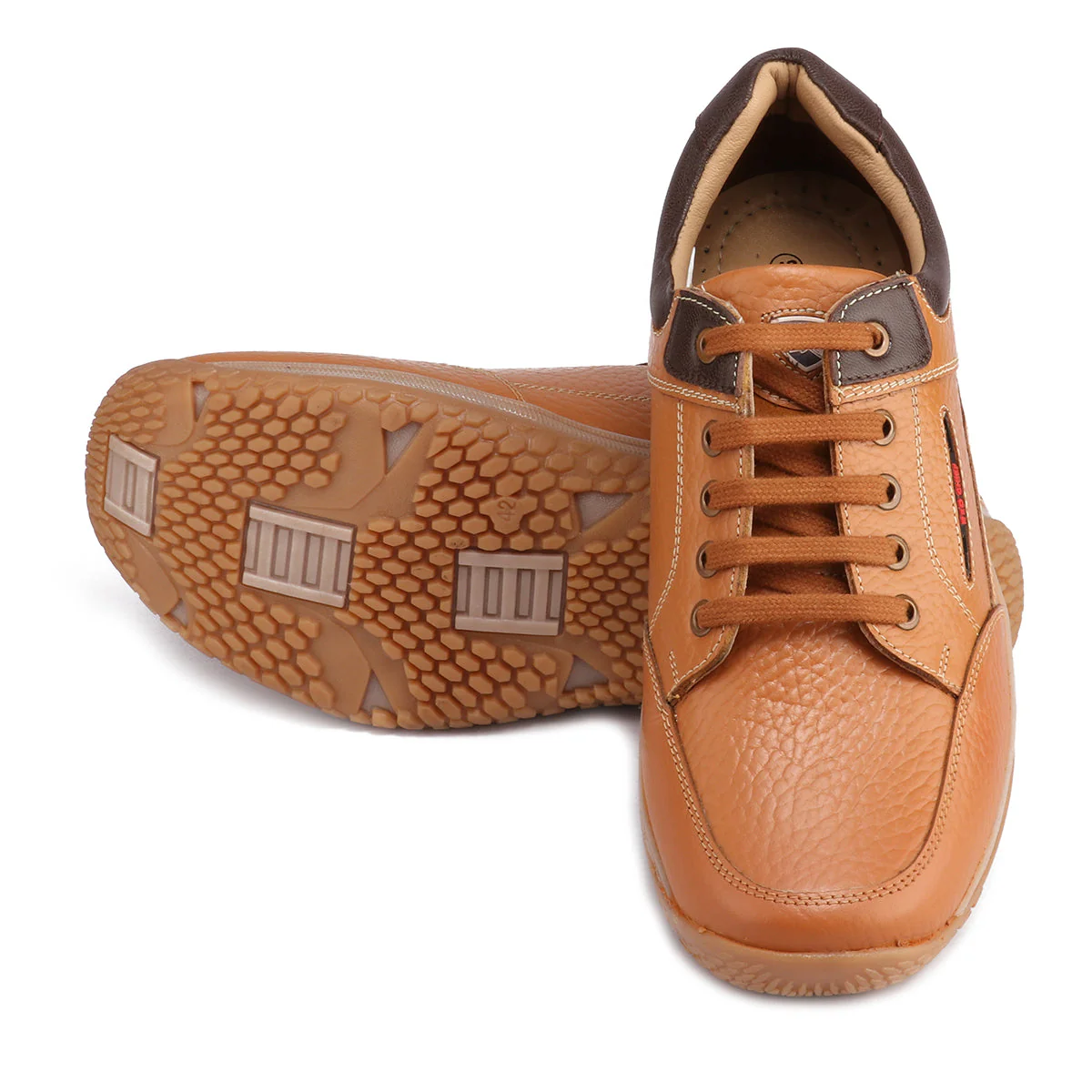Red Chief Elephant Tan Casual Shoes for Men RC3520 107 - Image 2