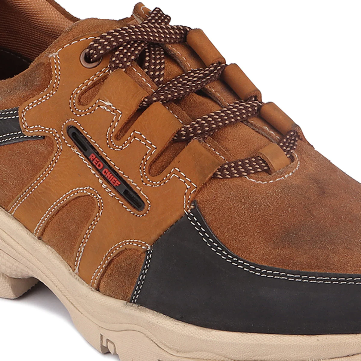 Red Chief Black/Rust Casual Shoes for Men RC3781 G0102 - Image 7