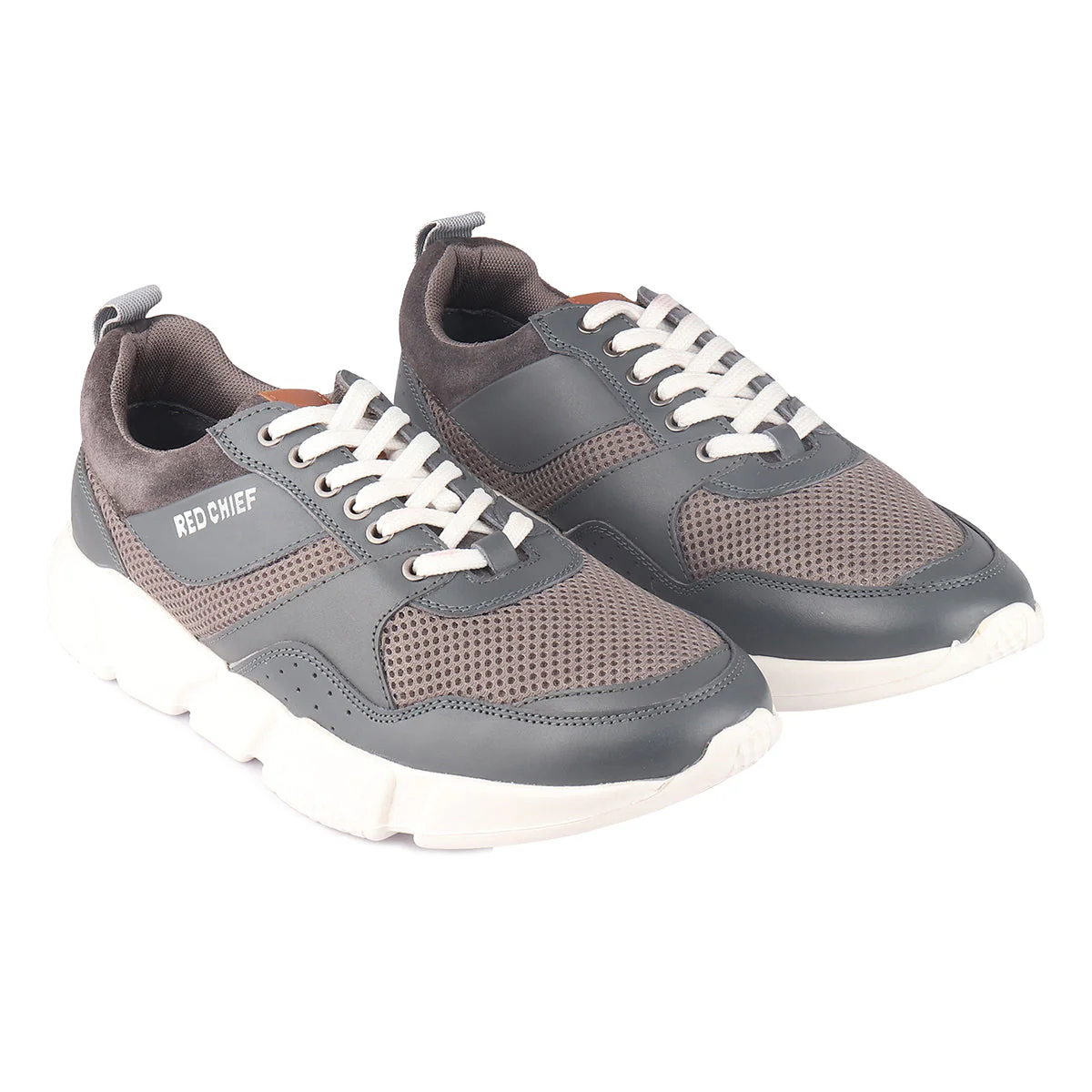 Red Chief Gray Casual Shoes for Men RC3821 005 - Image 4