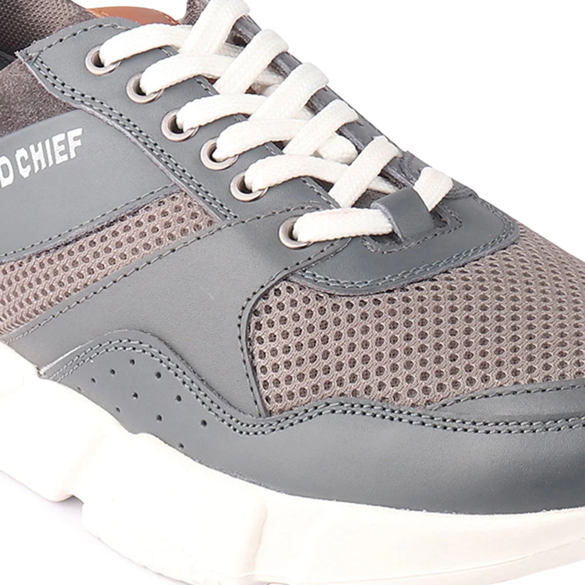Red Chief Gray Casual Shoes for Men RC3821 005 - Image 7