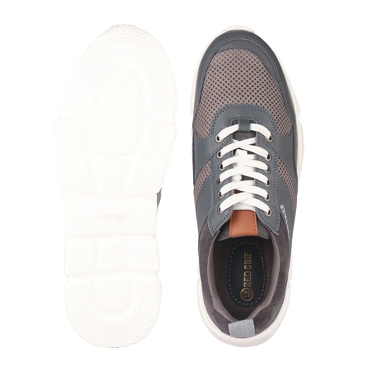 Red Chief Gray Casual Shoes for Men RC3821 005 - Image 8