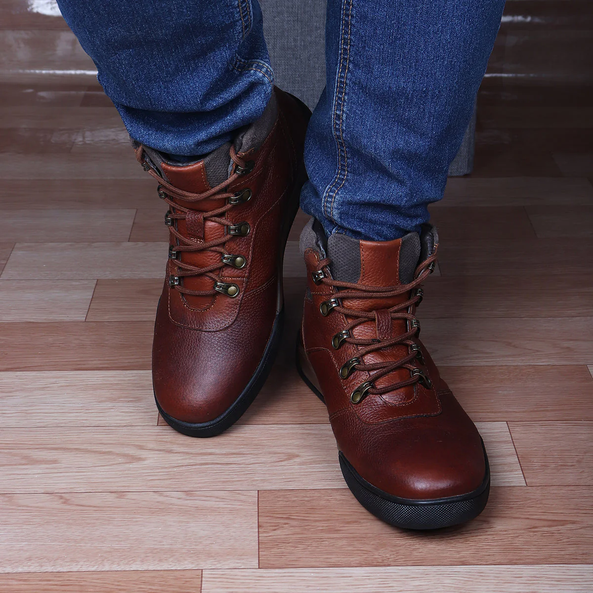 Red Chief Tan Casual Boot for Men RC3841 006 - Image 9