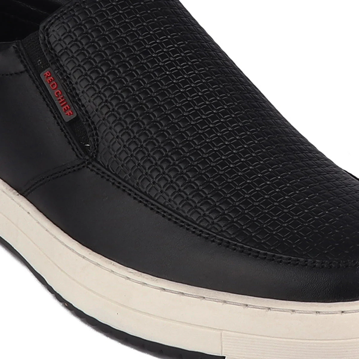 Red Chief Black Casual Sneaker Shoes for Men RC3847 001 - Image 7