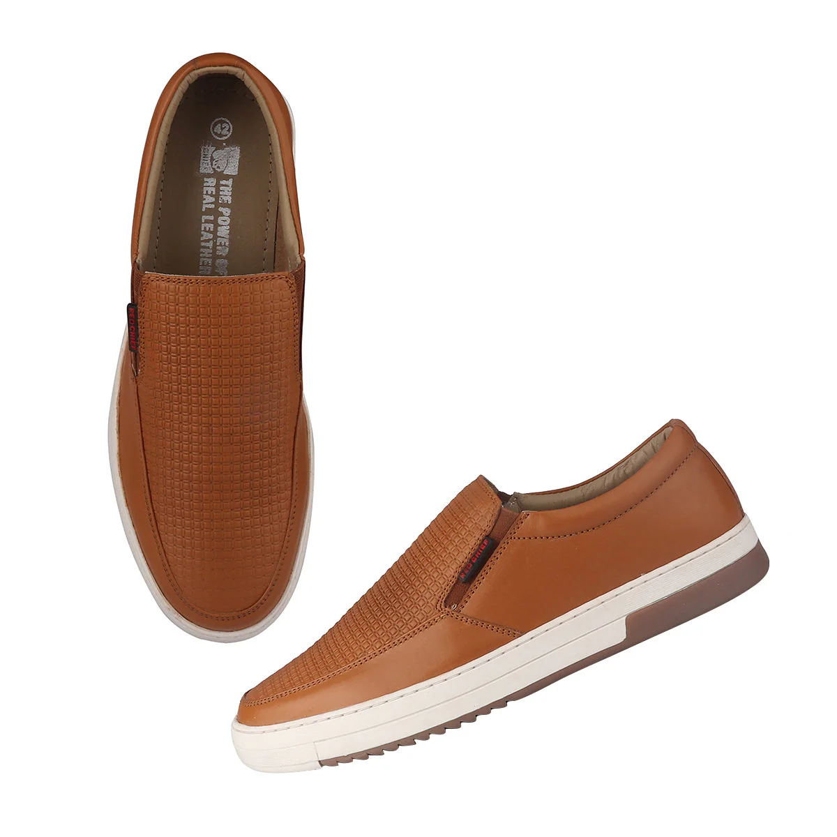 Red Chief Tan Casual Sneaker Shoes for Men RC3847 006 - Image 2