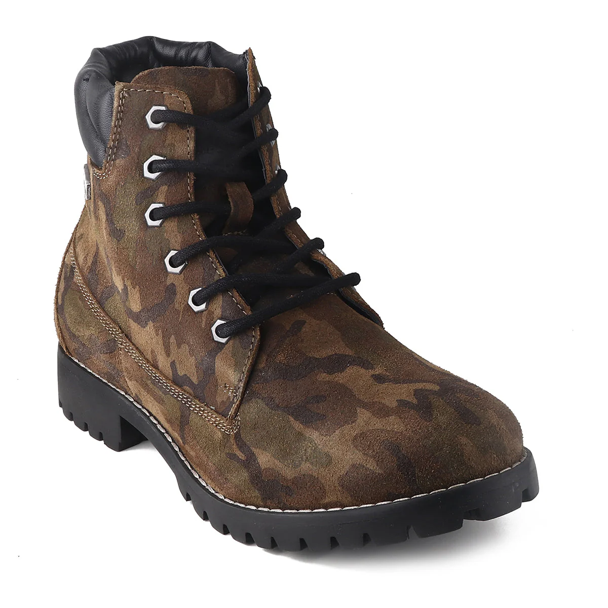Red Chief Olive/Black Casual Boot for Men RC3885 C007 - Image 3