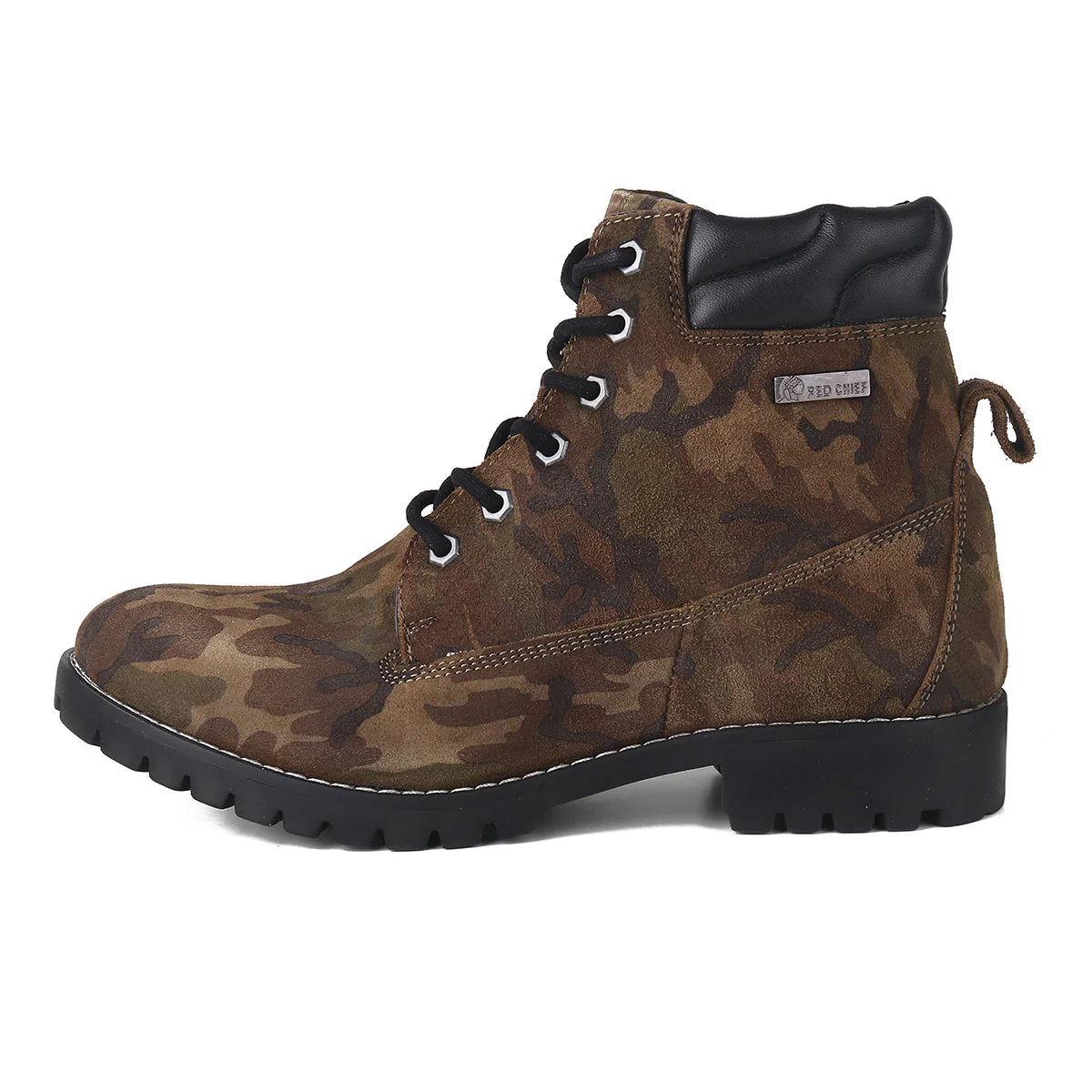 Red Chief Olive/Black Casual Boot for Men RC3885 C007 - Image 6