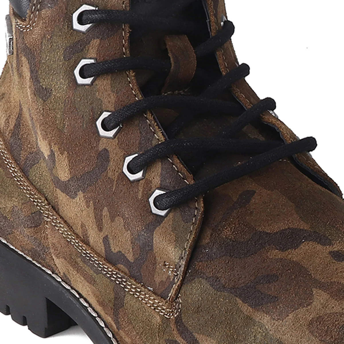 Red Chief Olive/Black Casual Boot for Men RC3885 C007 - Image 7