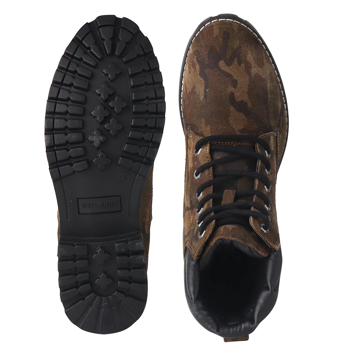 Red Chief Olive/Black Casual Boot for Men RC3885 C007 - Image 9