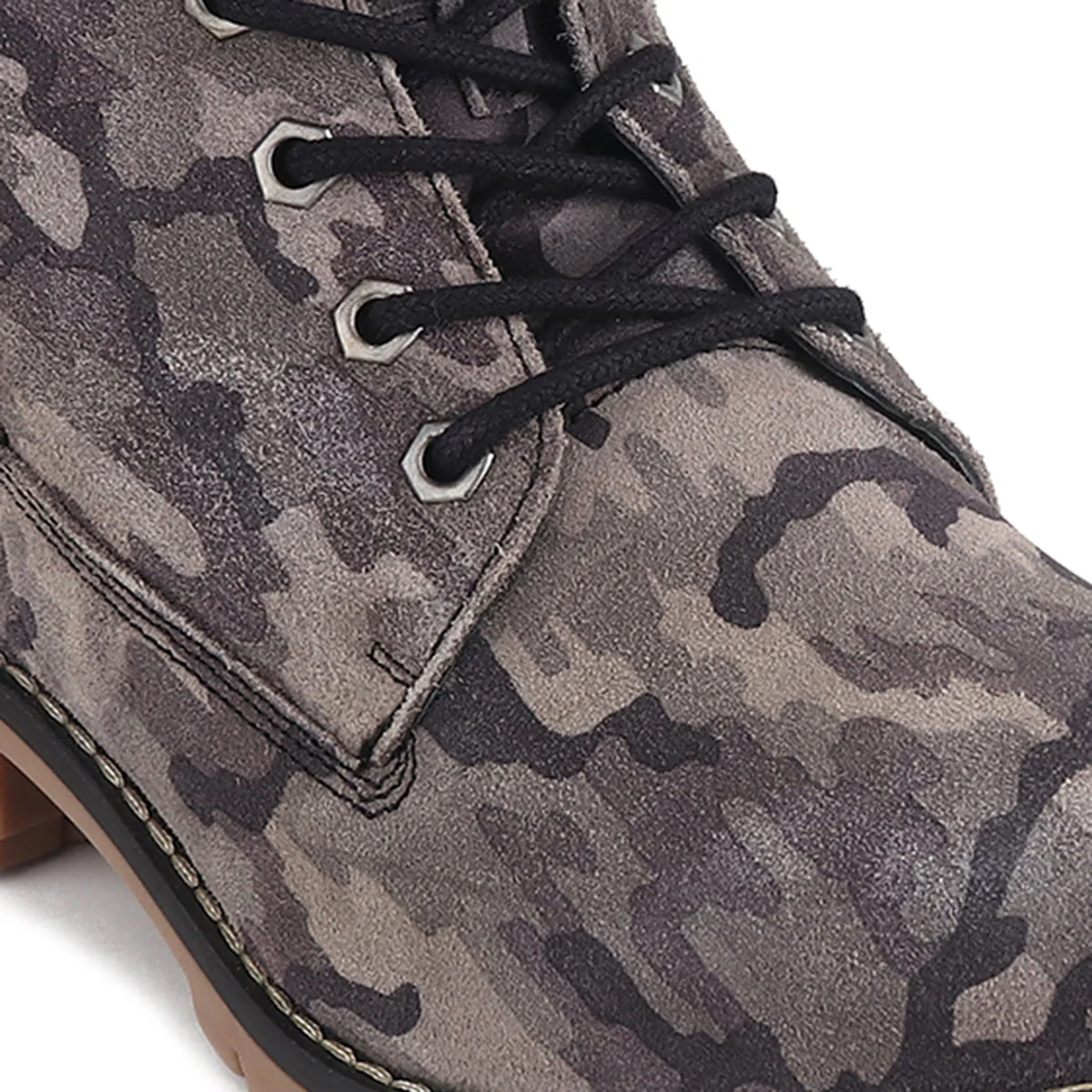 Red Chief Olive/Black Casual Boot for Men RC3885 C009 - Image 8