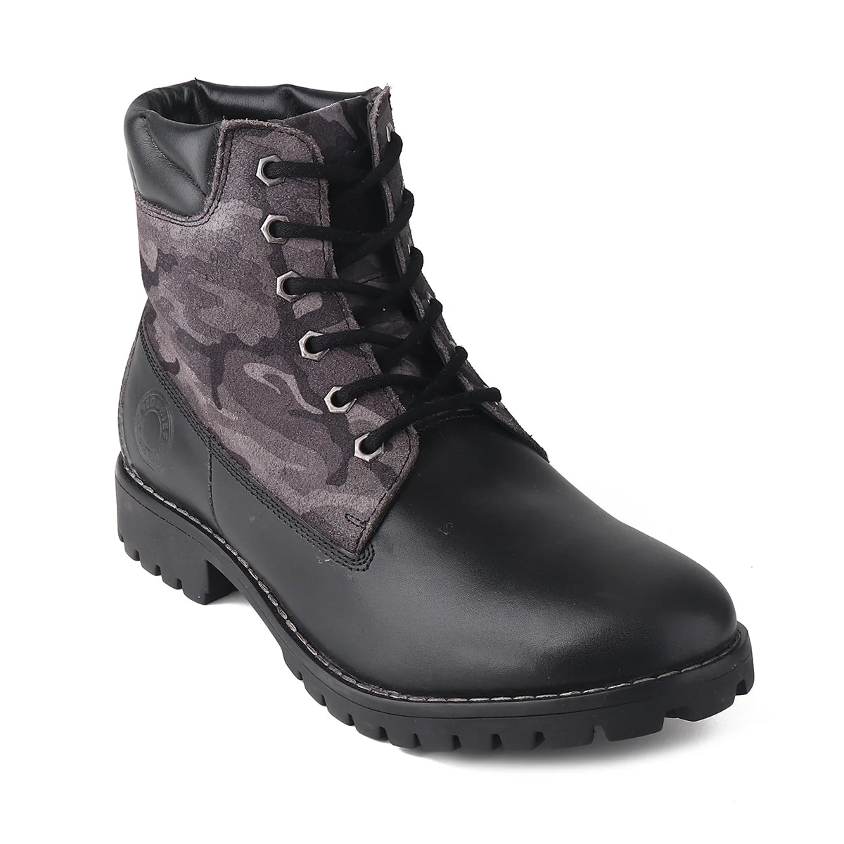Red Chief Black Casual Boot for Men RC3886 001 - Image 3