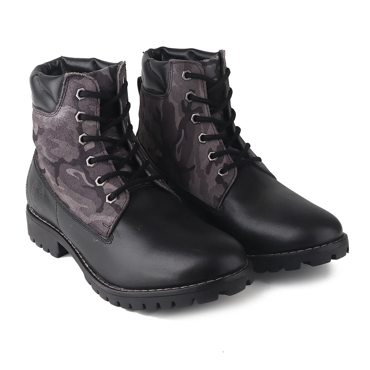 Red Chief Black Casual Boot for Men RC3886 001 - Image 4
