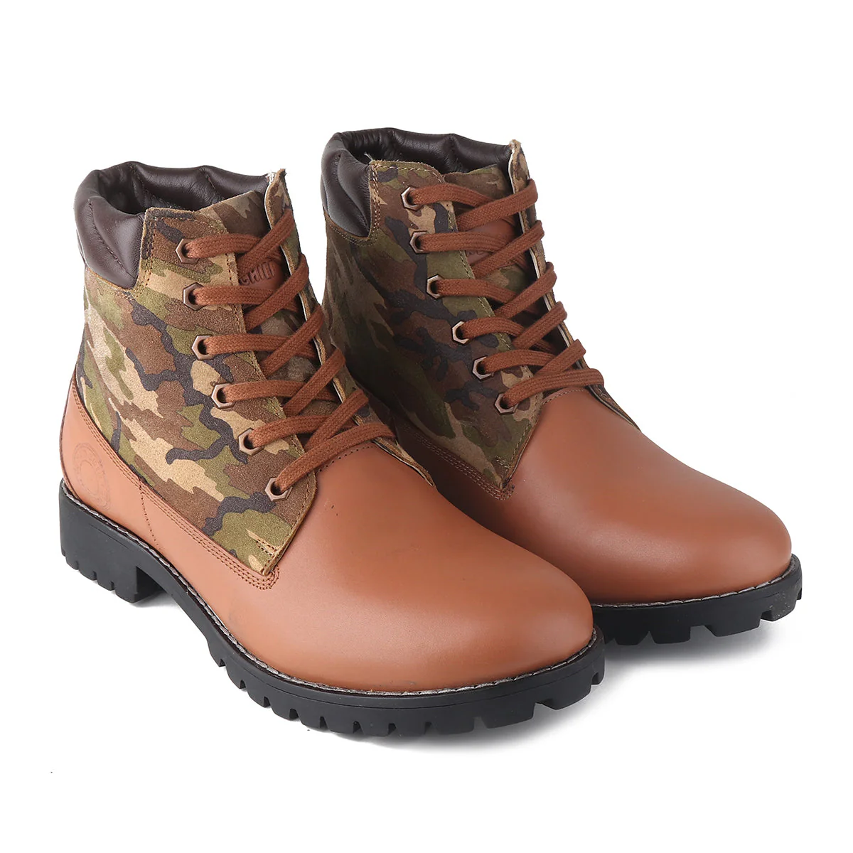 Red Chief Tan Casual Boot for Men RC3886 006 - Image 4