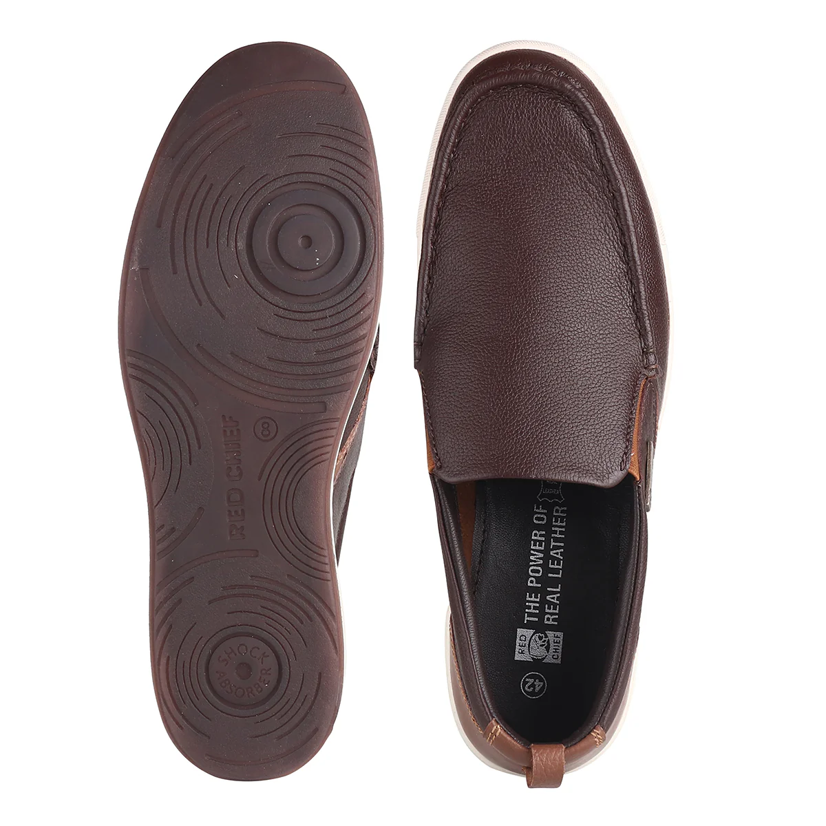 Red Chief Brown Casual Sneaker Shoes for Men RC3887 003 - Image 7