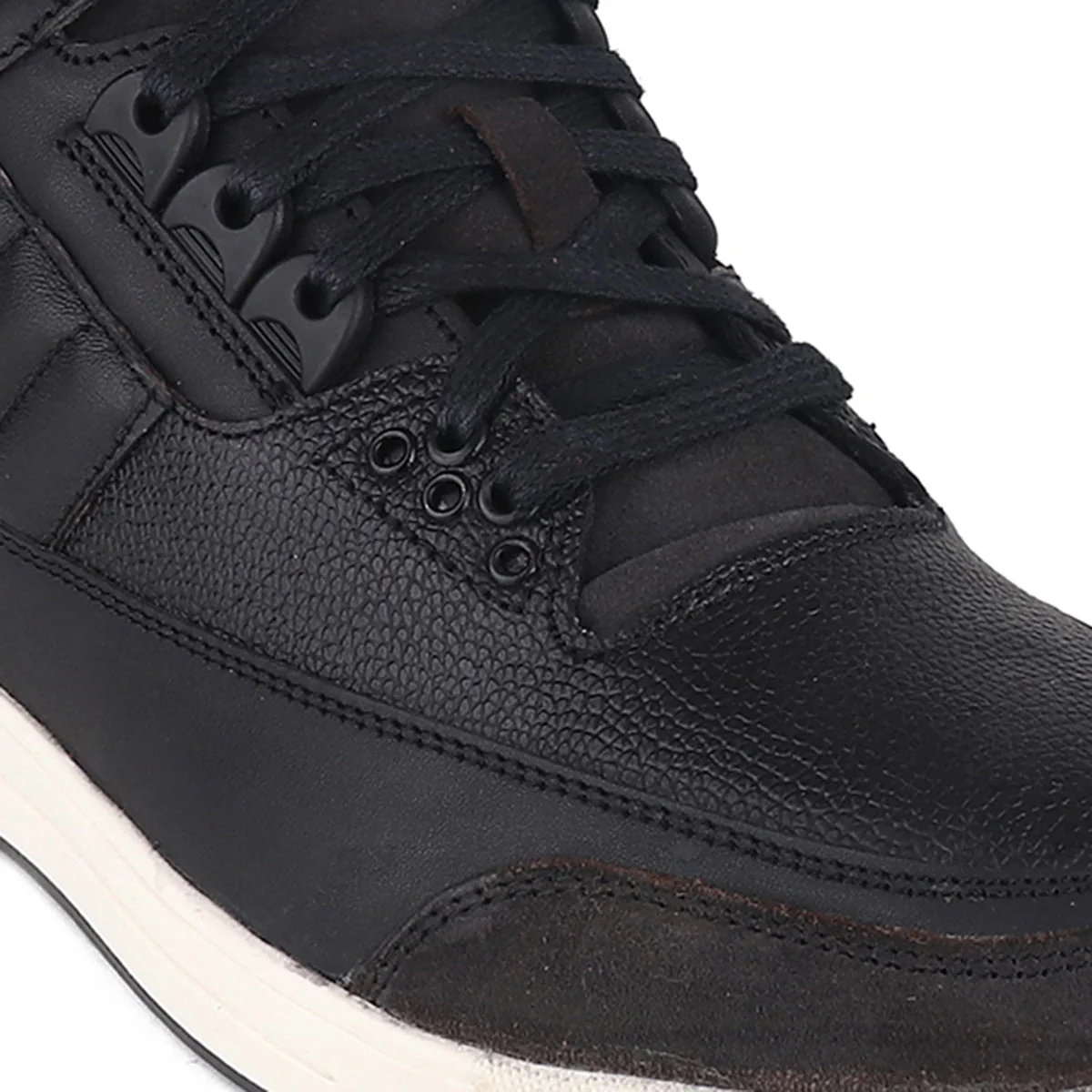 Red Chief Black Casual Sneaker Shoes for Men RC3891 001 - Image 7