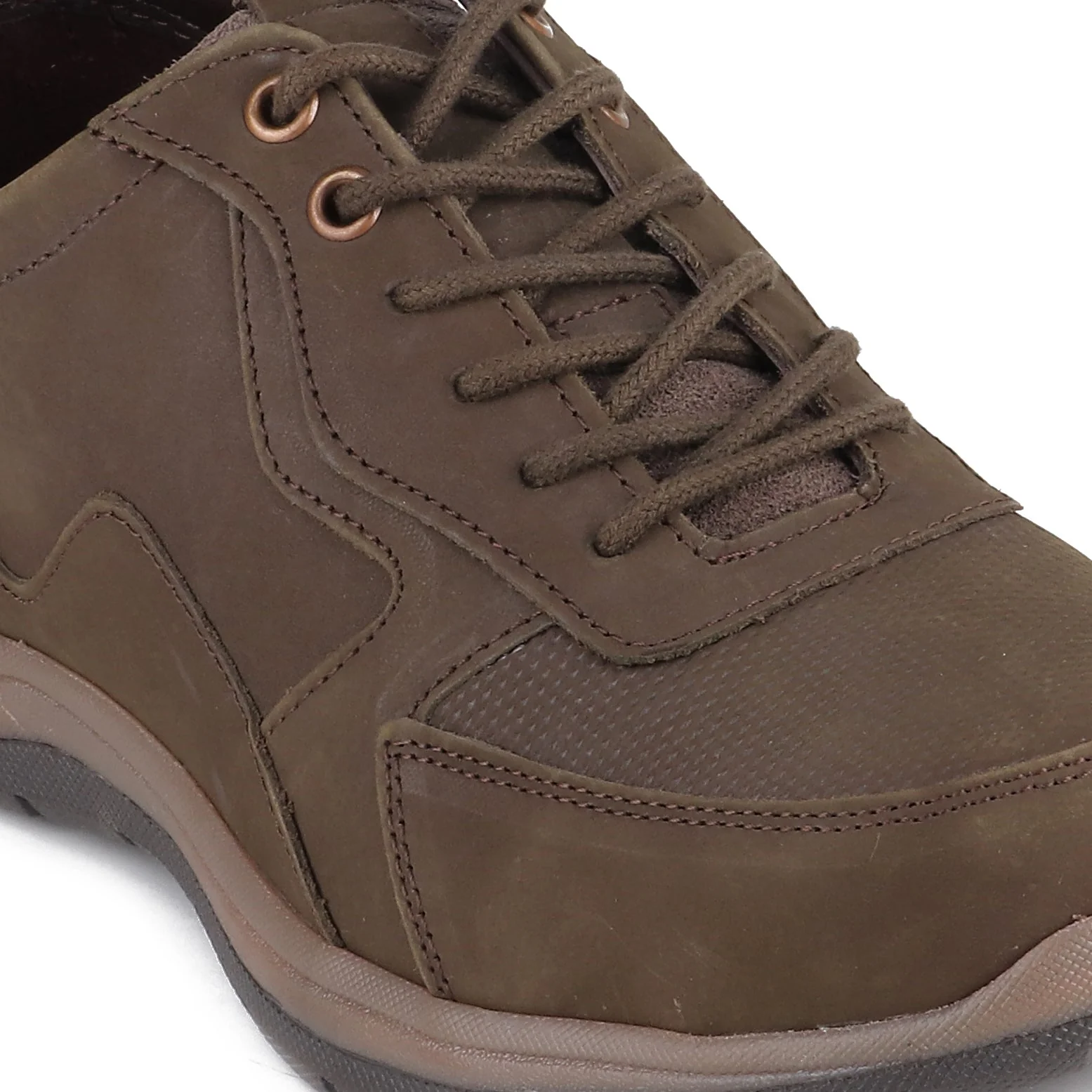 Red Chief Olive Casual Shoes for Men RC3898 124 - Image 7