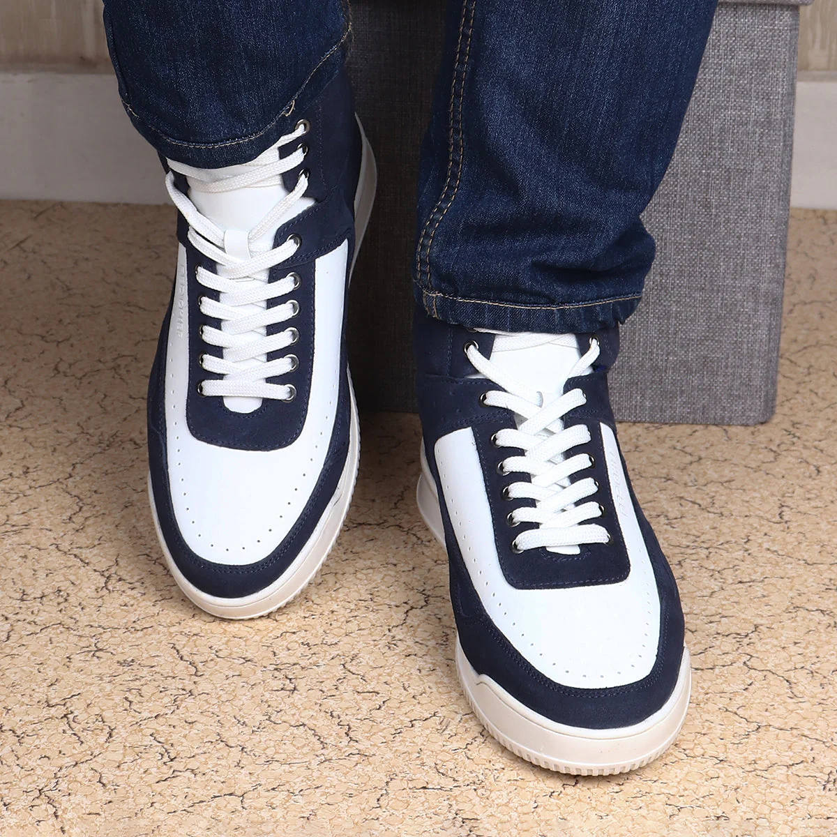 Red Chief Blue/White Casual Boot for Men RC3904 1306 - Image 2