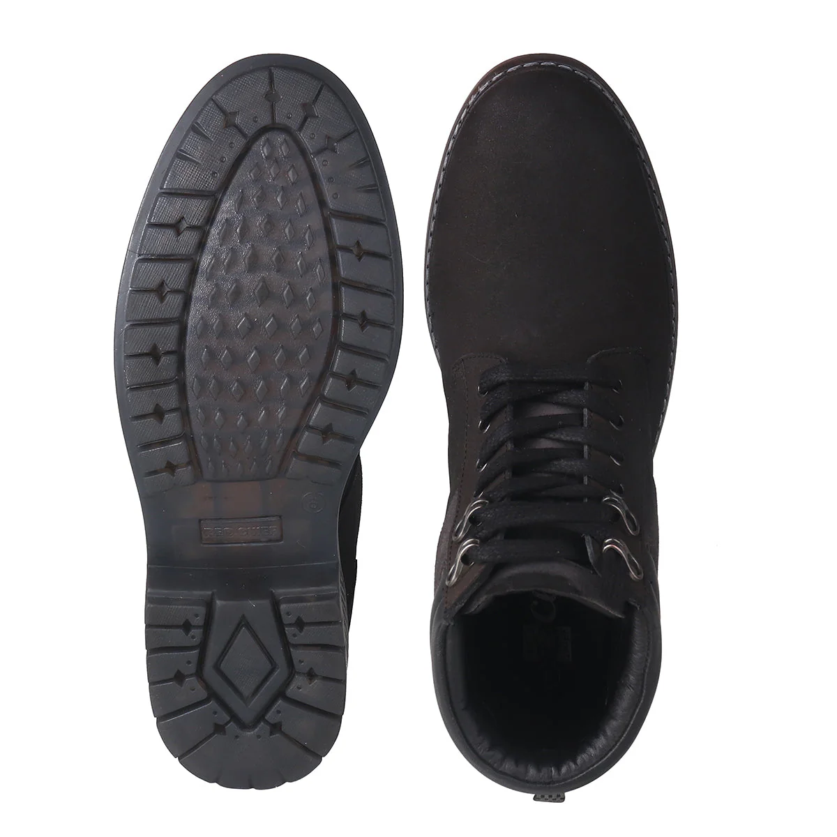 Red Chief Black Casual Boot Shoes for Men RC3906 001 - Image 9