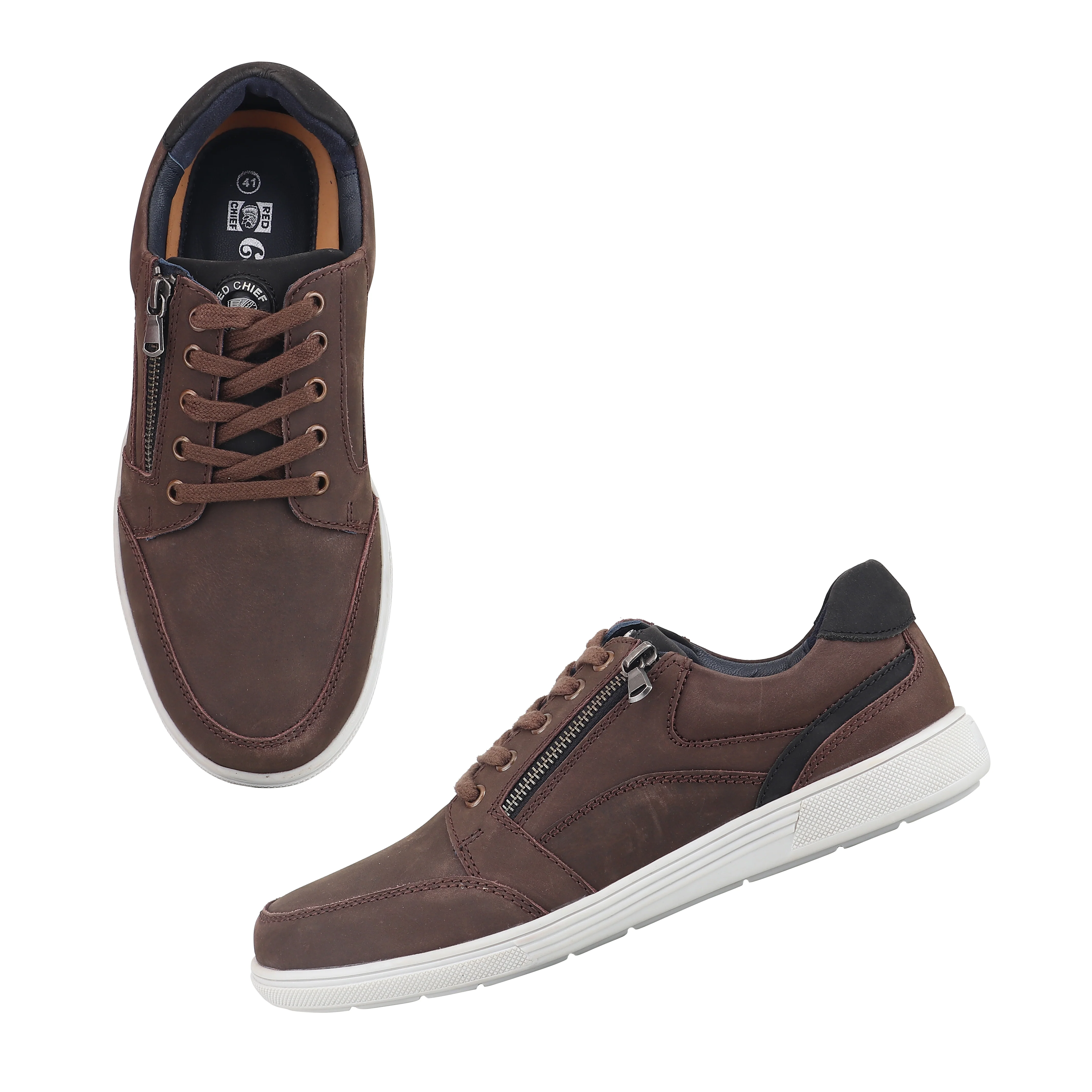 Red Chief Brown Casual Sneaker Shoes for Men RC3998 003 - Image 2