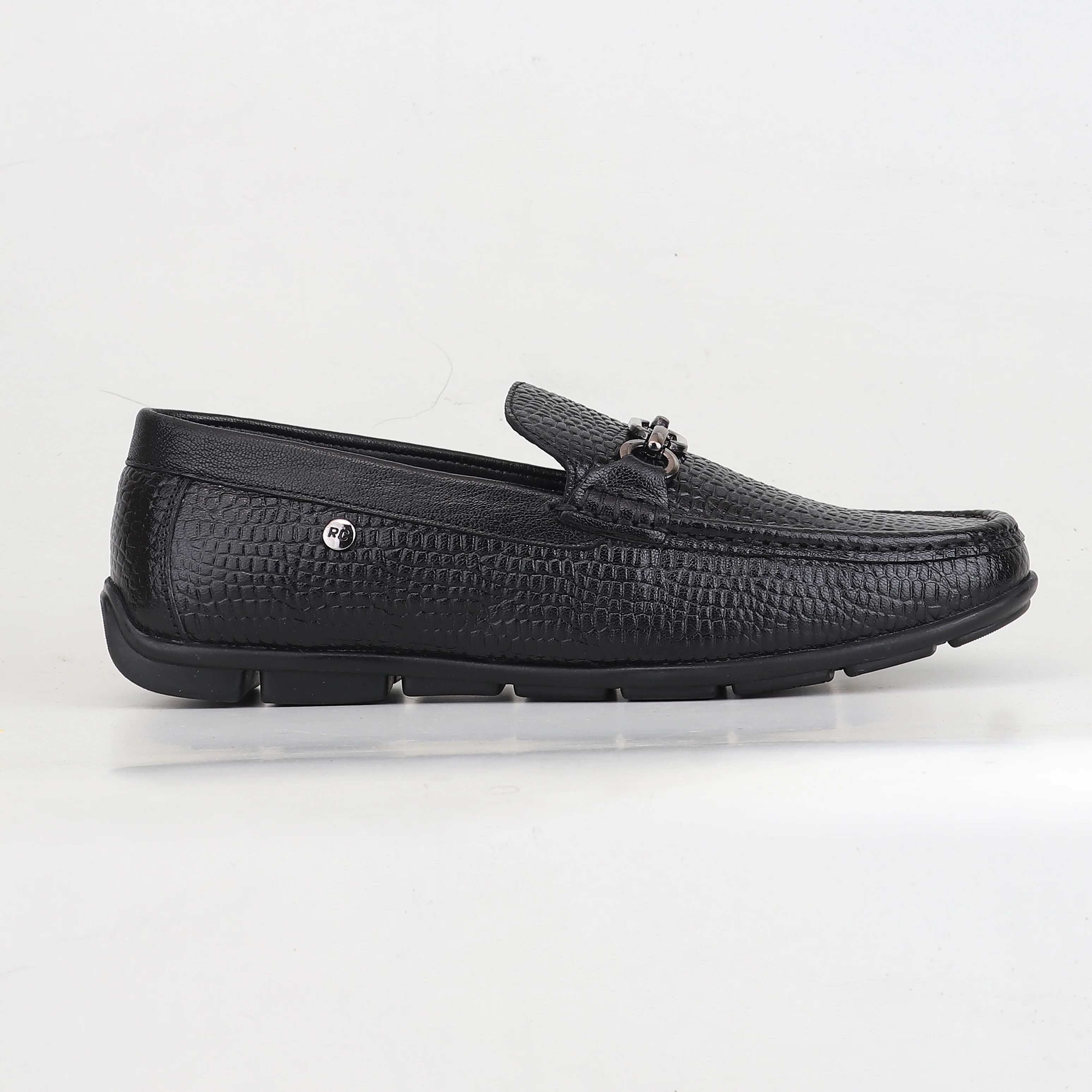 Red Chief Black Casual Loafer Shoes for Men RC4014 001
