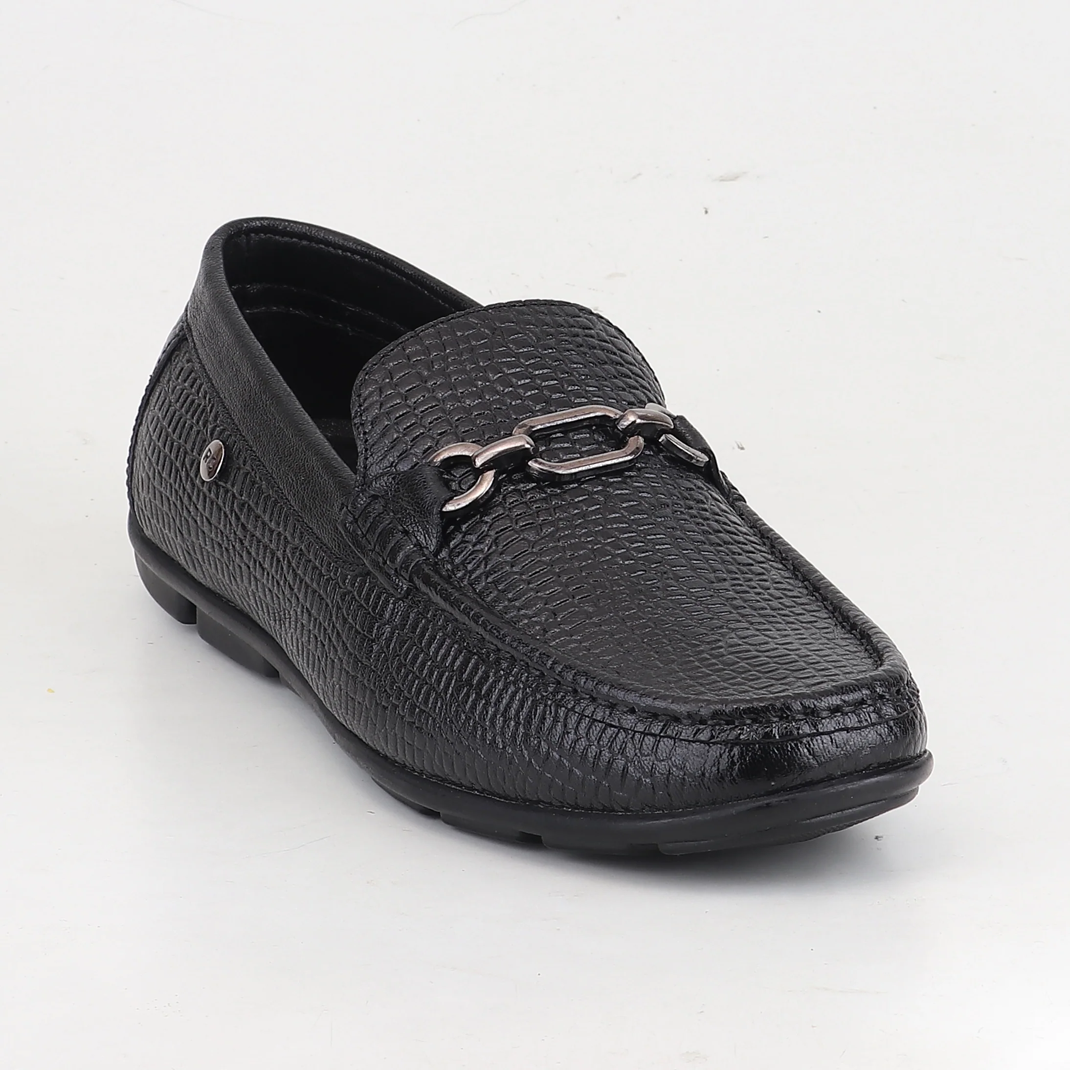 Red Chief Black Casual Loafer Shoes for Men RC4014 001 - Image 5