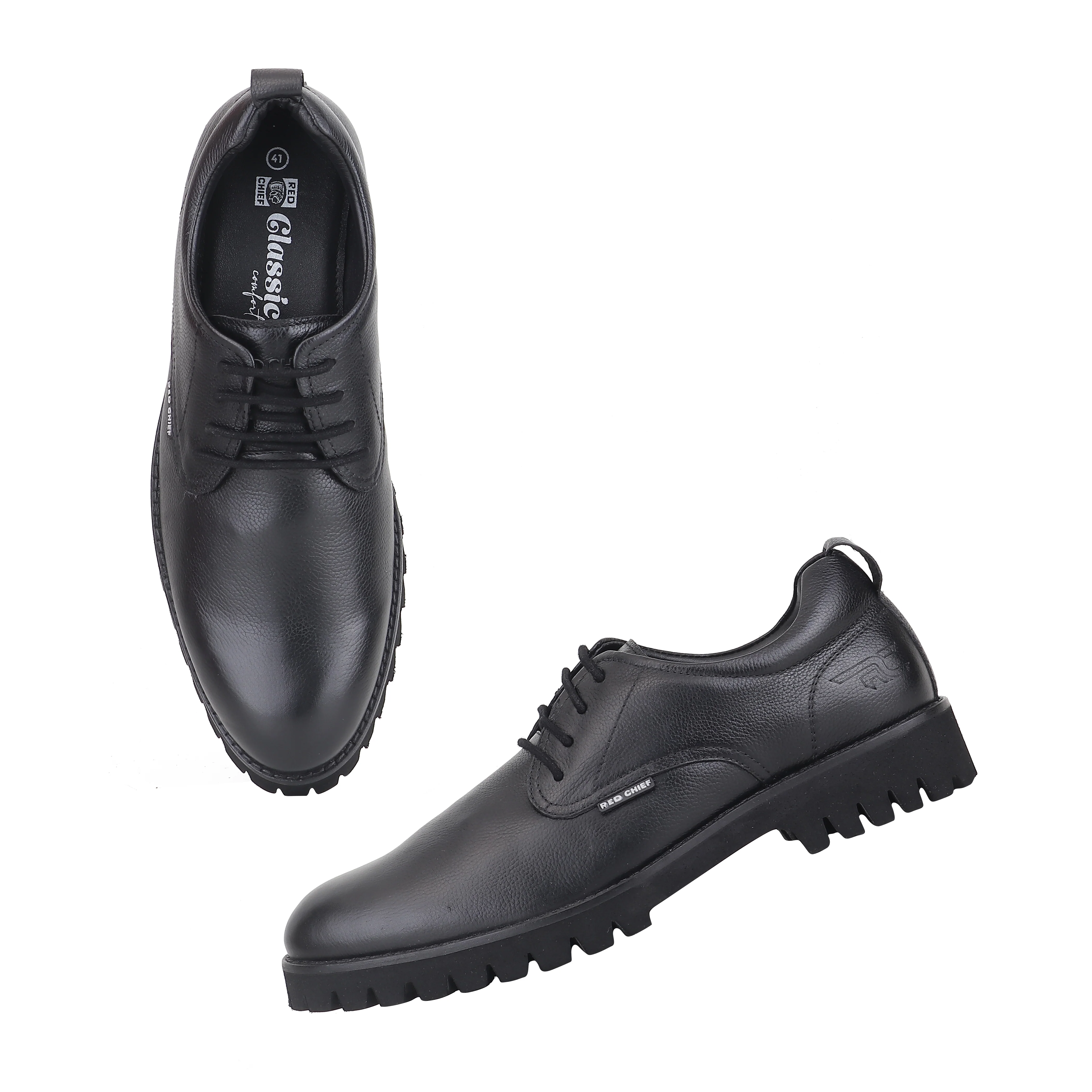 Red Chief Black Casual Shoes for Men RC4017 001 - Image 2