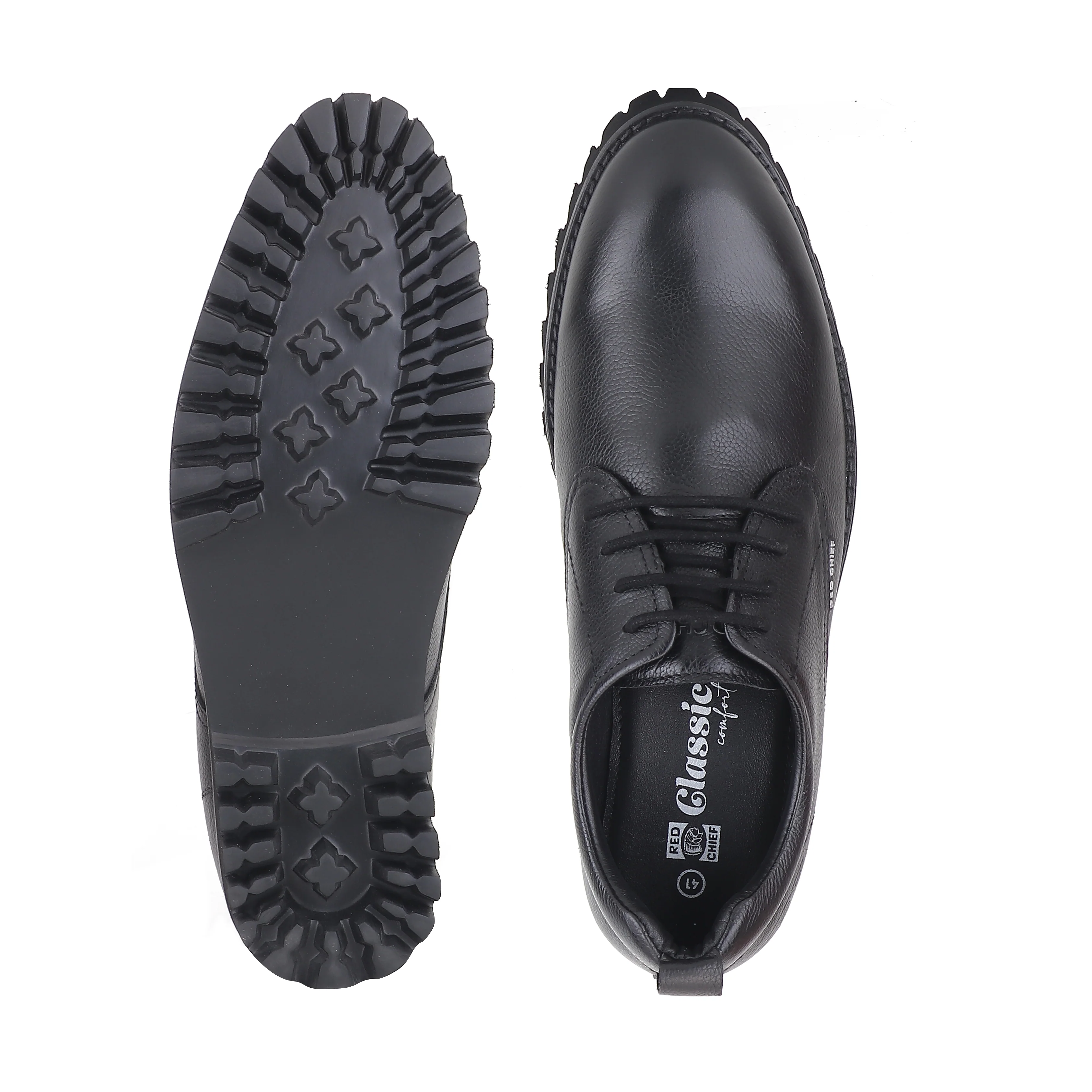 Red Chief Black Casual Shoes for Men RC4017 001 - Image 9