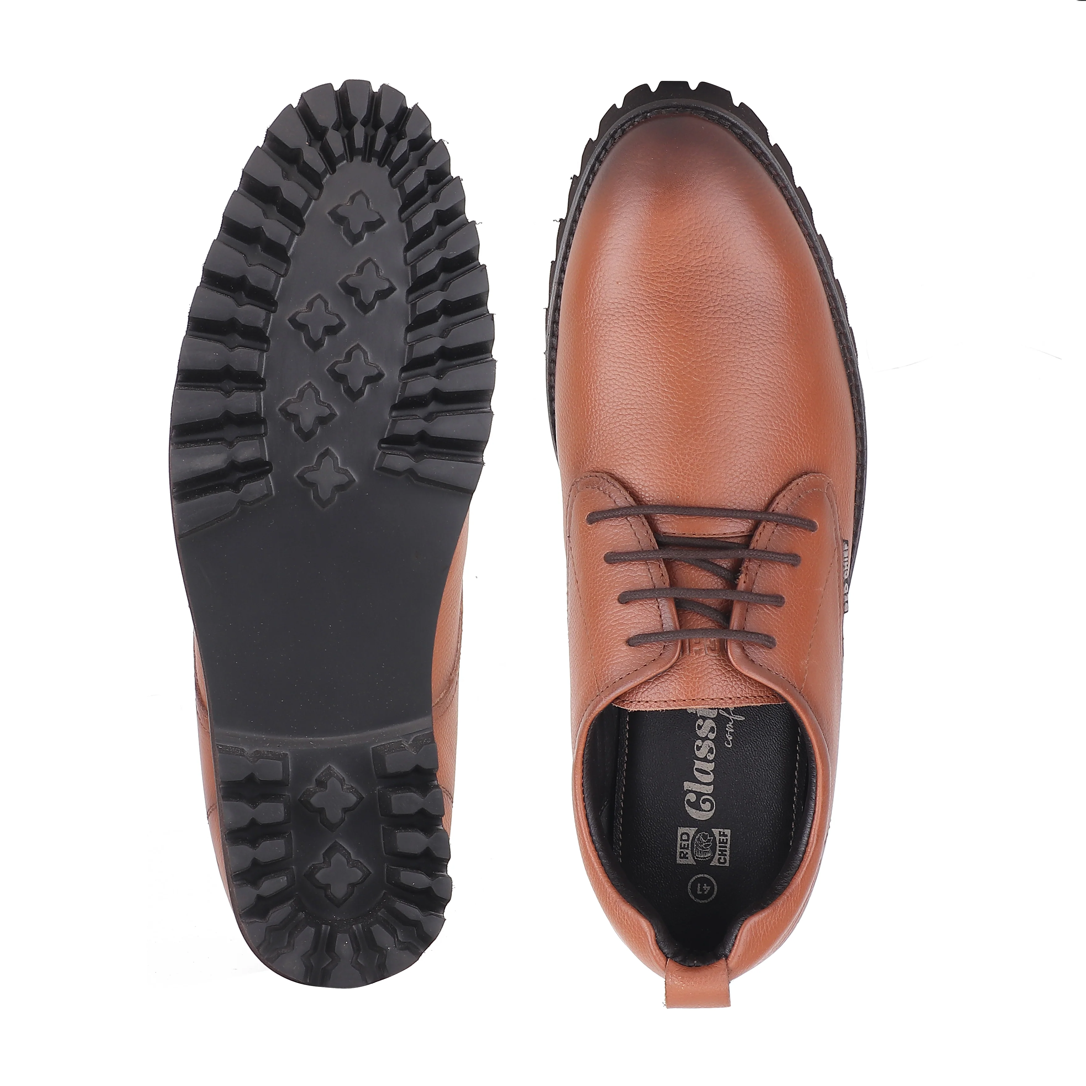 Red Chief Tan Casual Shoes for Men RC4017 006 - Image 9