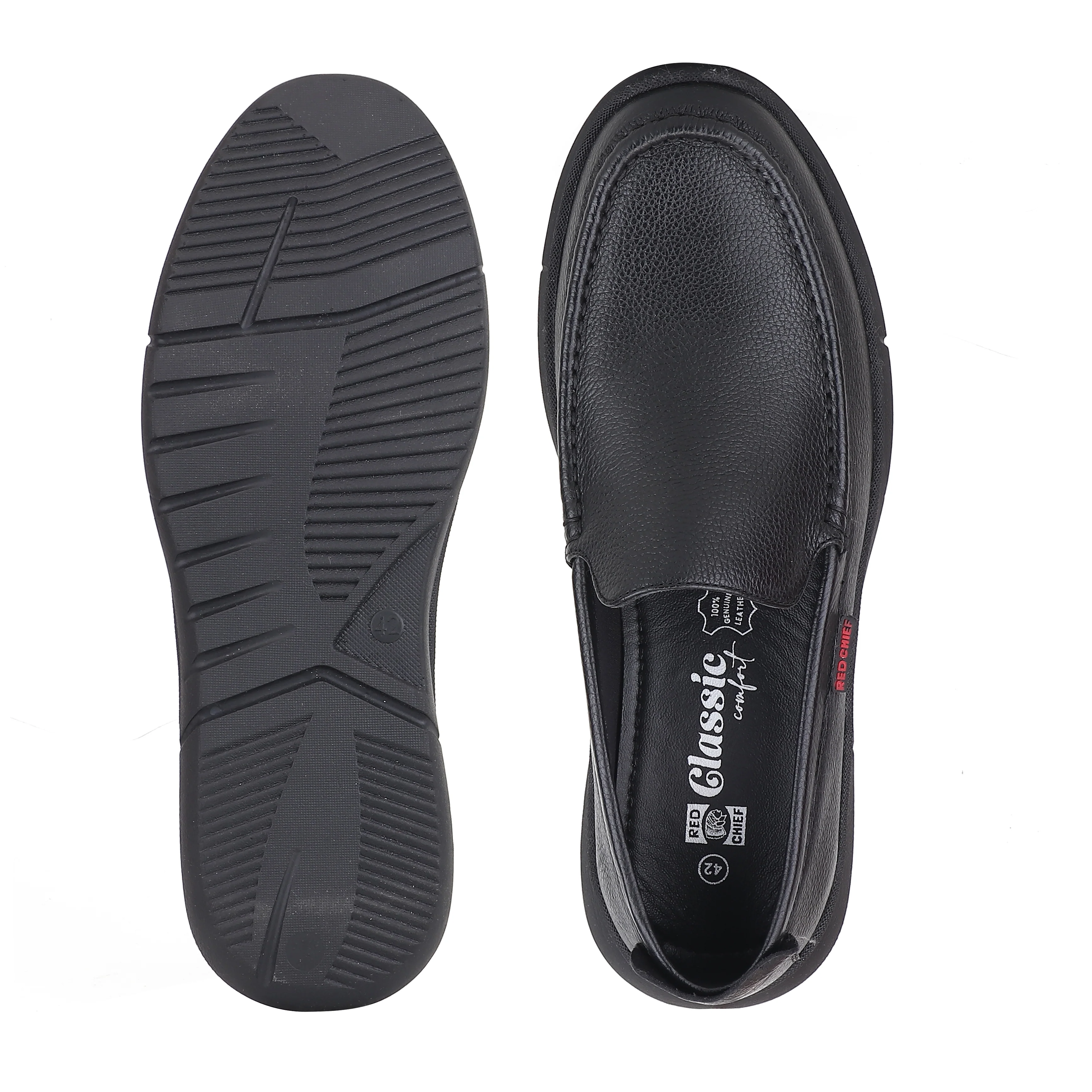 Red Chief Black Casual Sneaker Shoes for Men RC4048 001 - Image 9