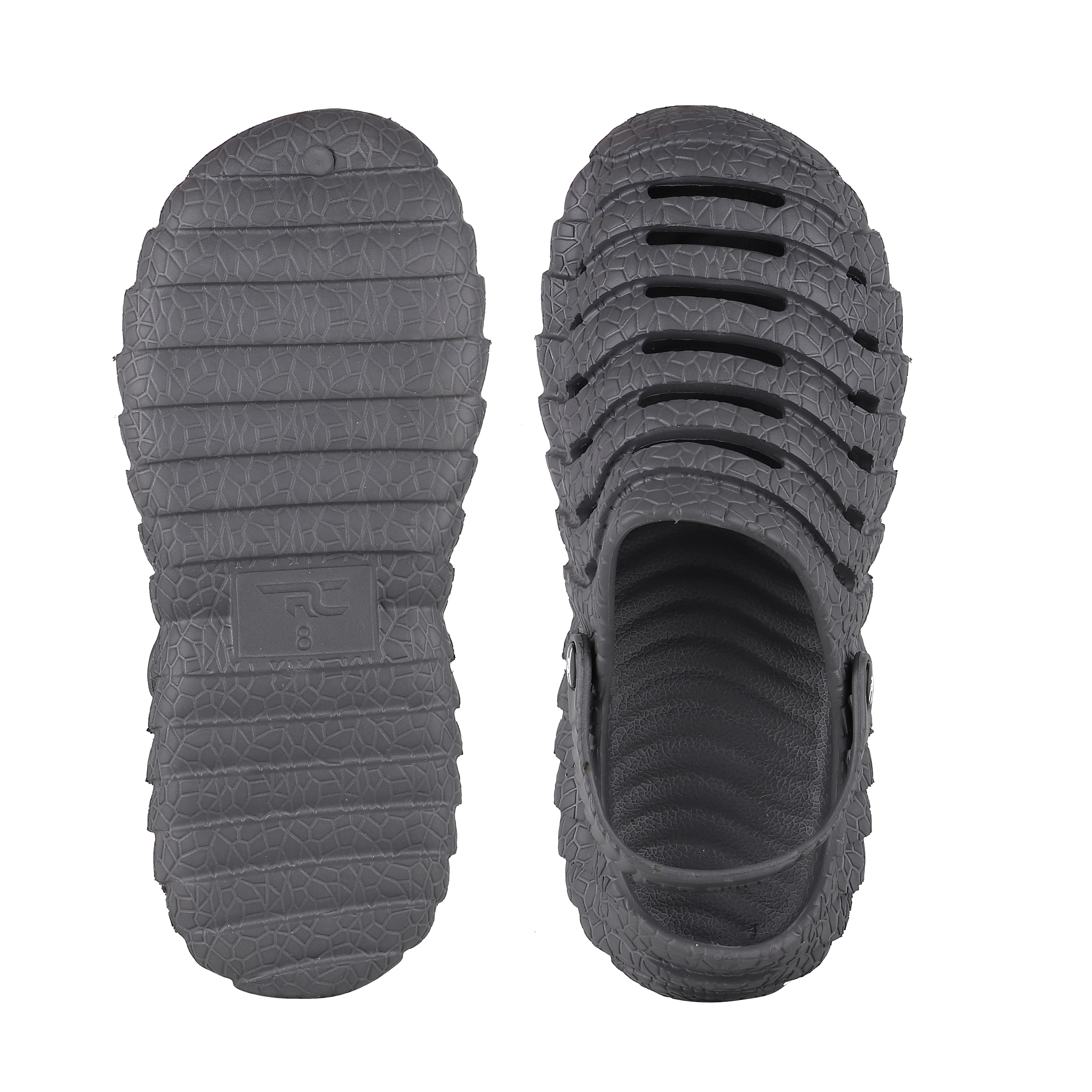 Red Chief Sports Gray Walking Clogs for Men LUXESTEPS 174 - Image 8