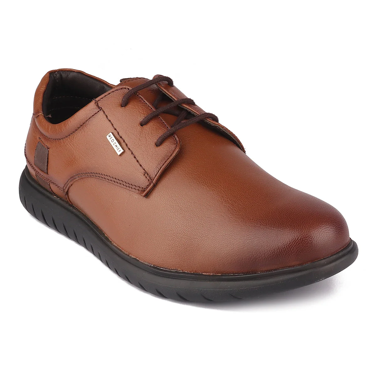 Red Chief Tan formal Derby shoes for Men RC1805 006 - Image 6