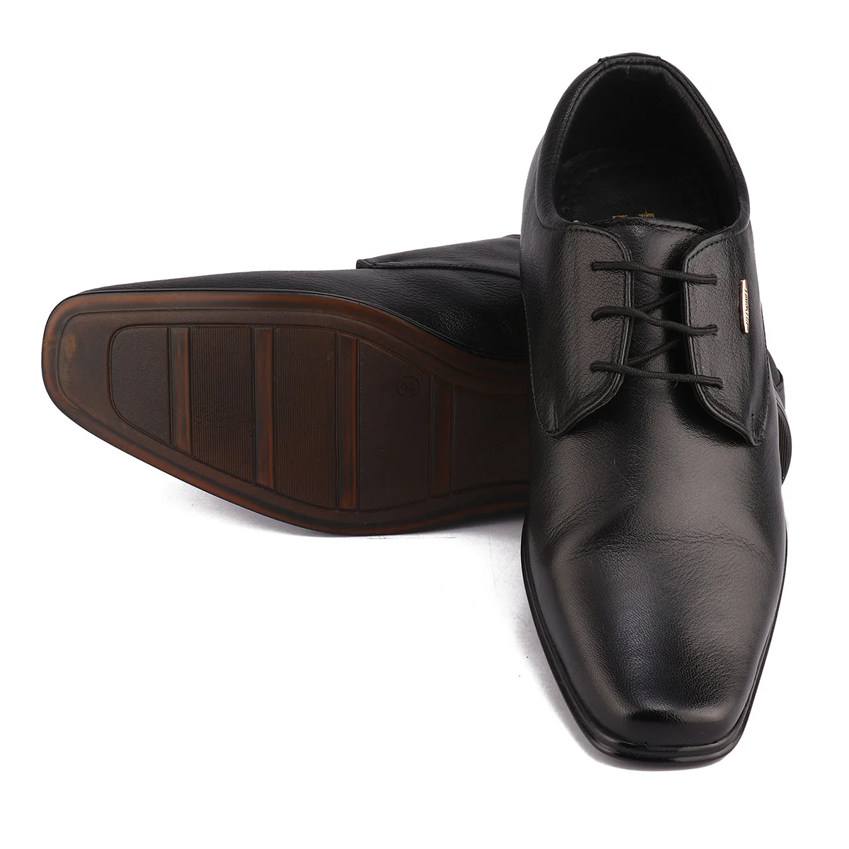 Red Chief Black formal Derby shoes for Men RC1998 001 - Image 9