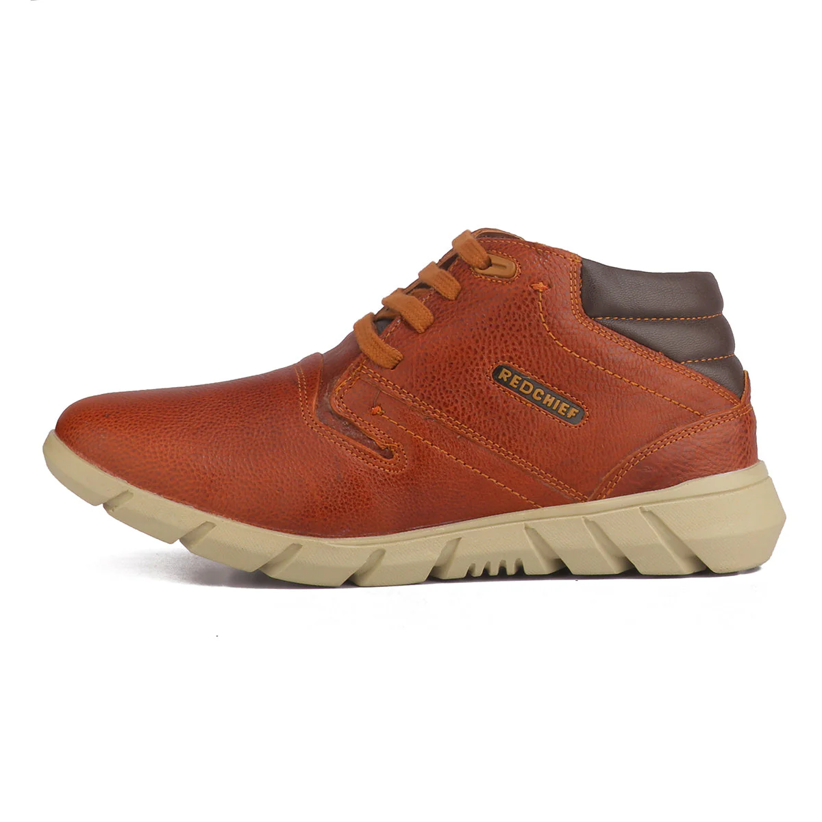 Red Chief Tan Derby Casual Shoes for Men RC30013 006 - Image 3
