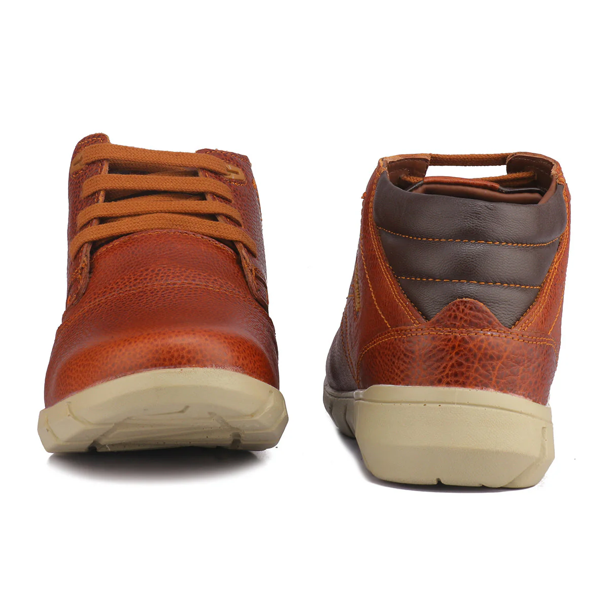 Red Chief Tan Derby Casual Shoes for Men RC30013 006 - Image 9