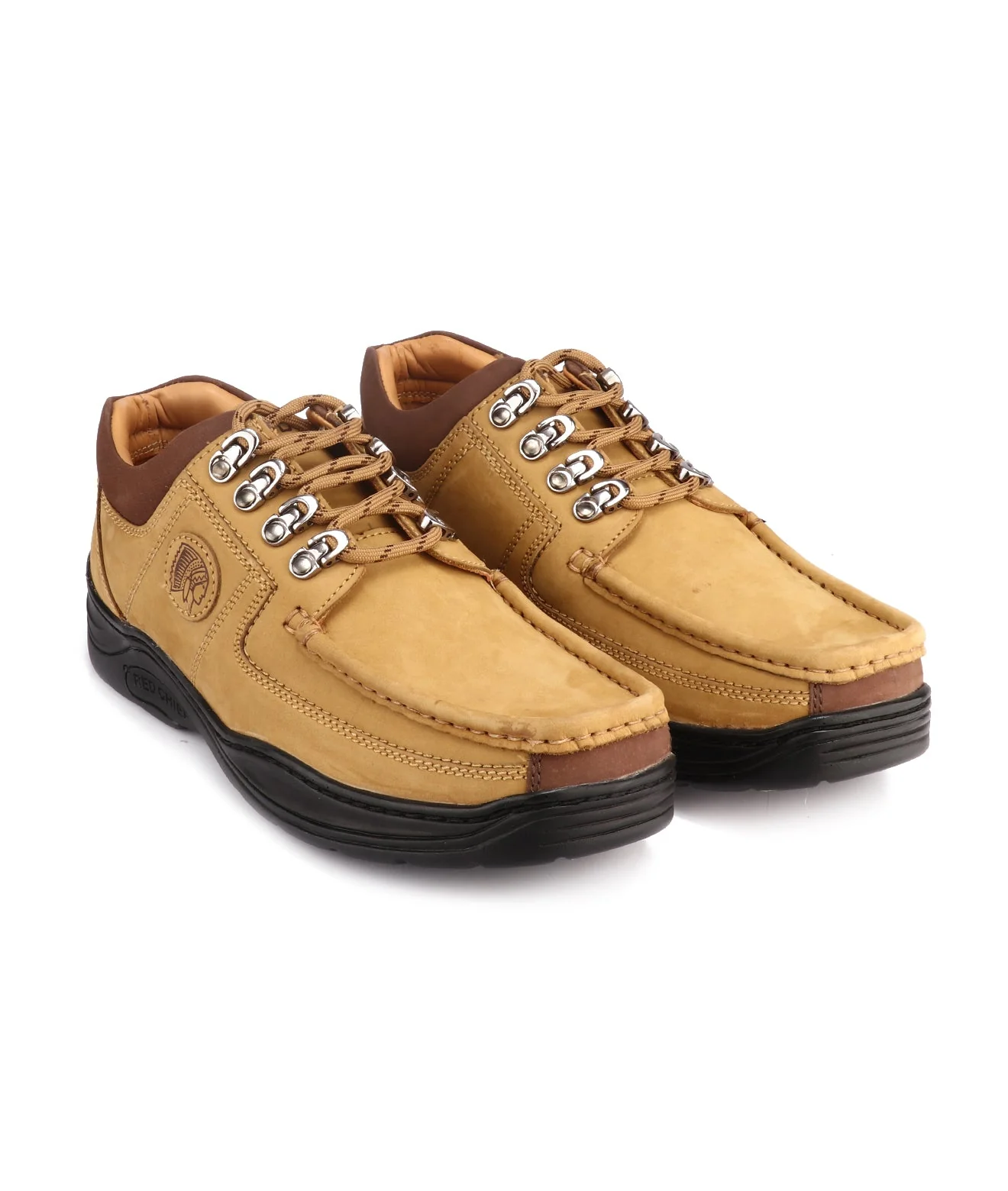 Red Chief Camel Derby Casual Shoes for Men RCA1200 004 - Image 4