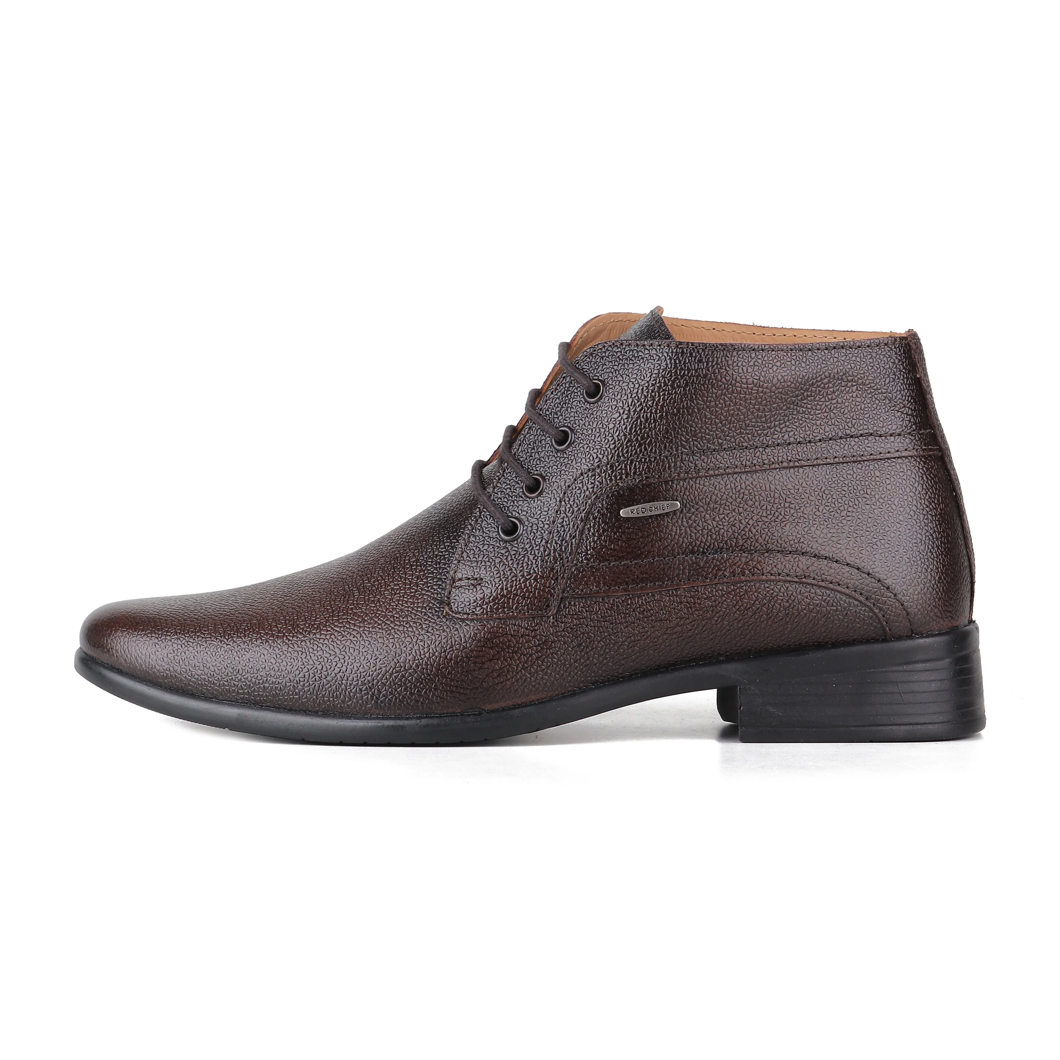 Red Chief Brown formal Derby shoes for Men RCA2381 003 - Image 3