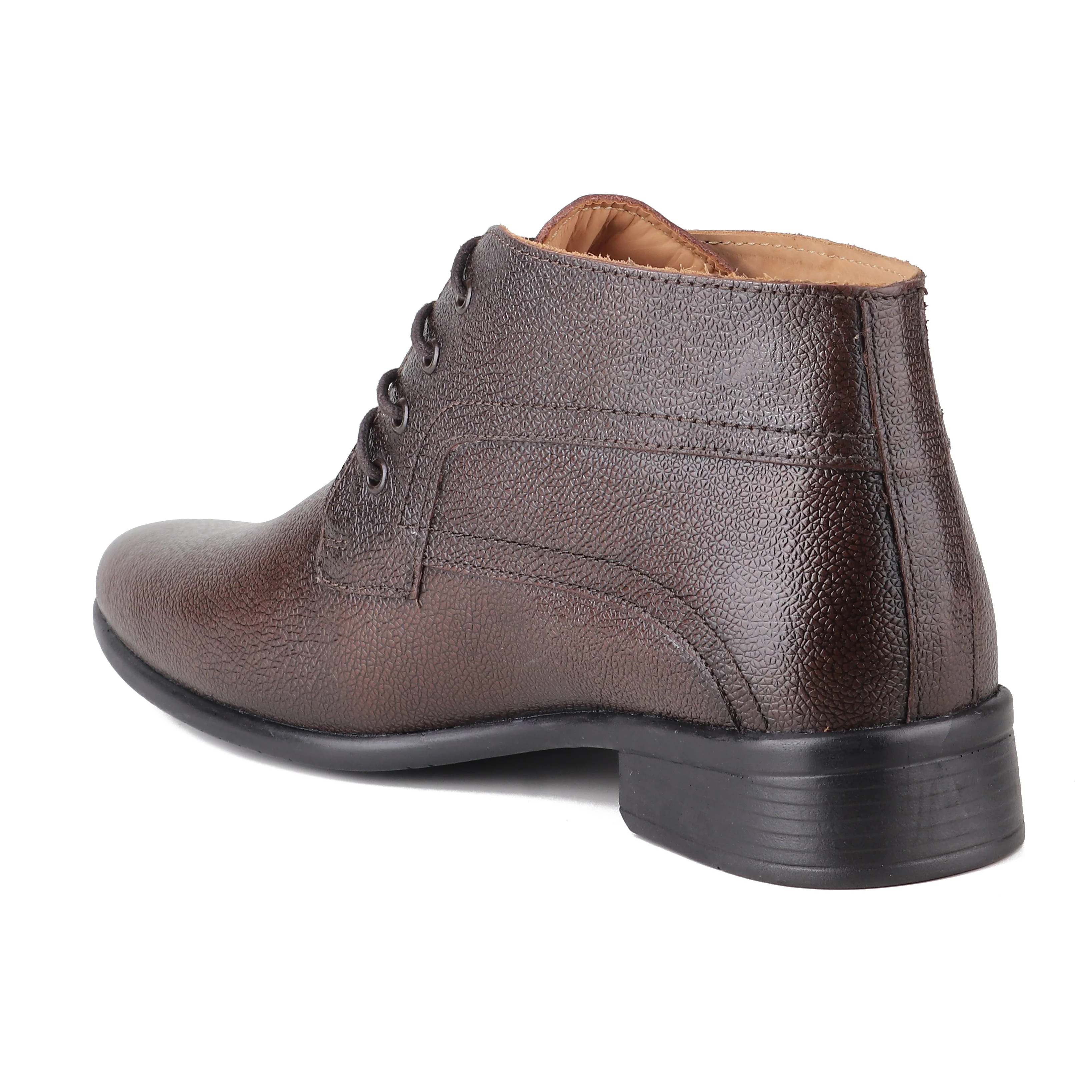 Red Chief Brown formal Derby shoes for Men RCA2381 003 - Image 5