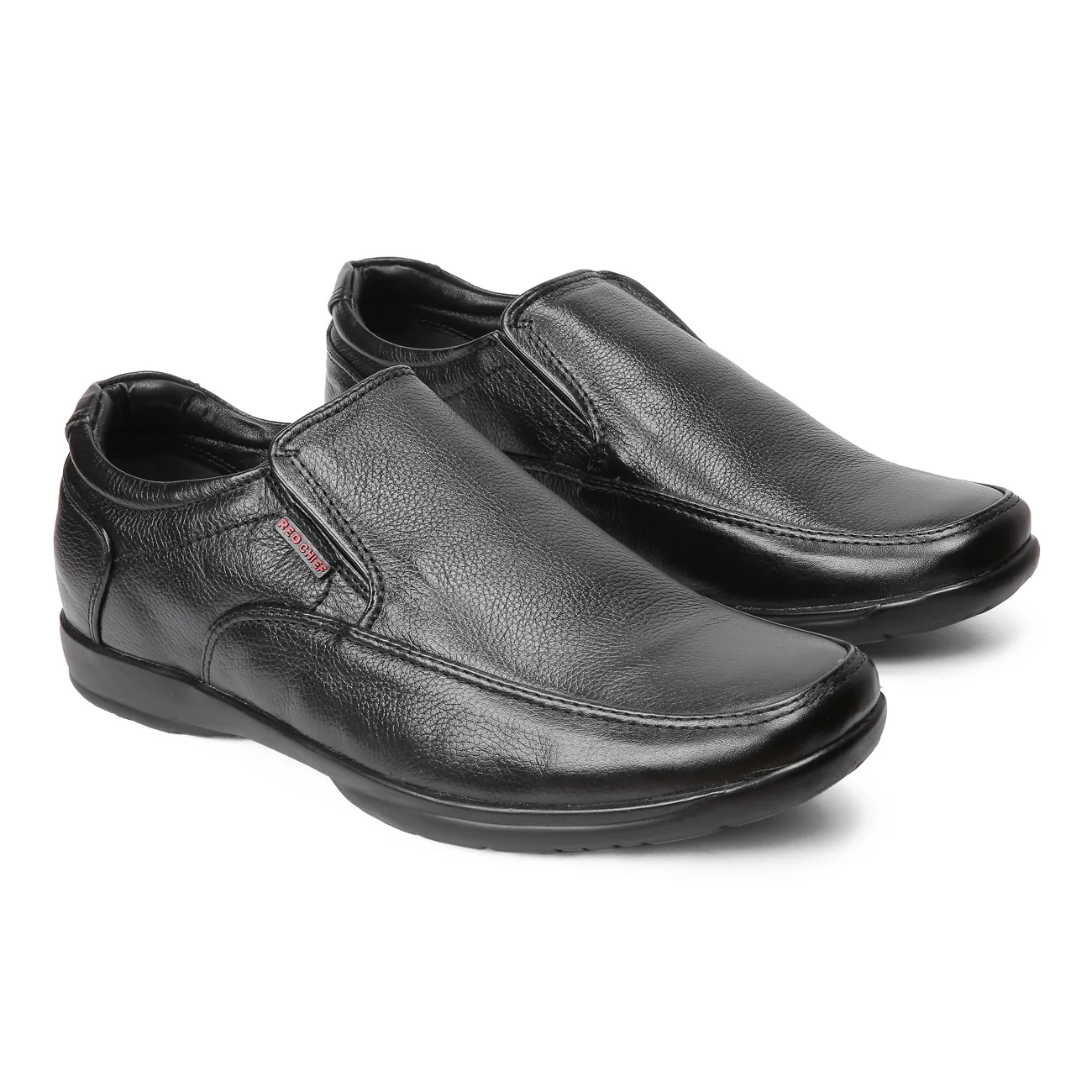 Red Chief Black Formal Shoes for Men RC1091 001 - Image 4